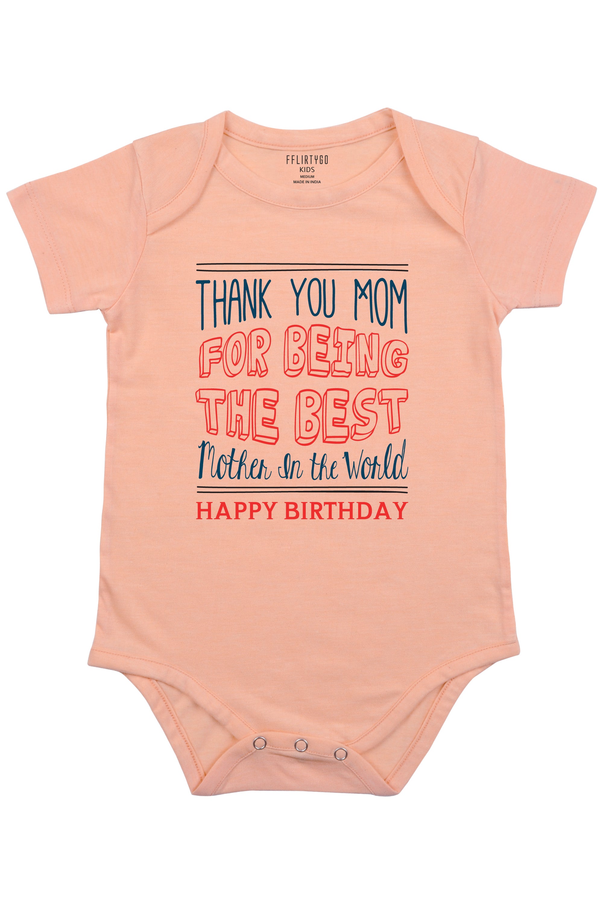 The Best Mother In The World Baby Romper | Onesies