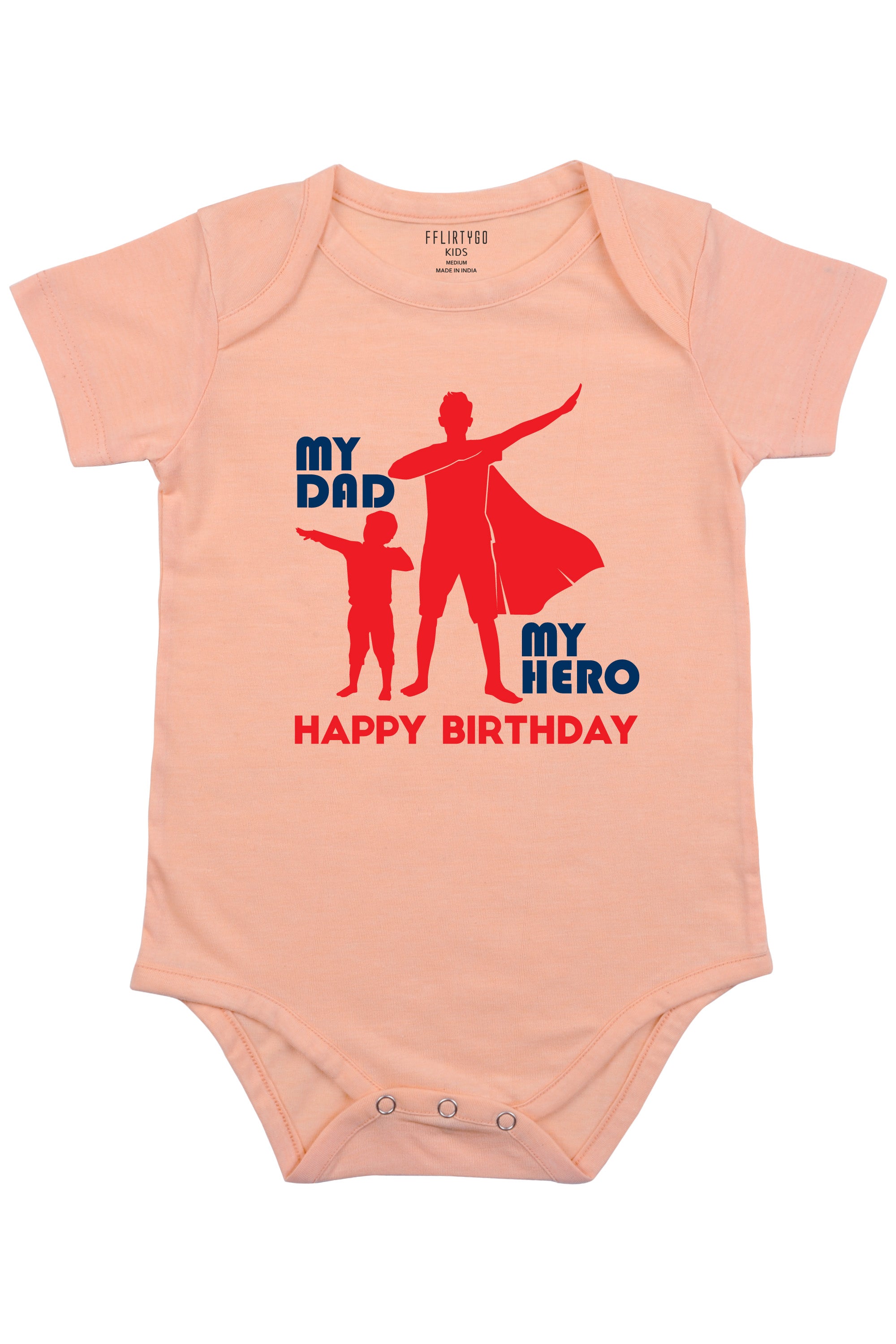 My Dad My  Hero Baby Romper | Onesies