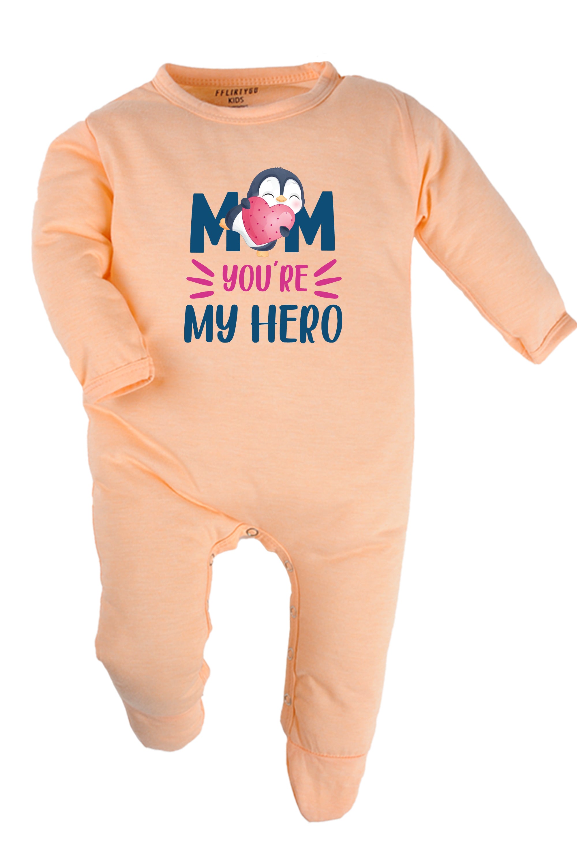 Mom You're My Hero Baby Romper | Onesies