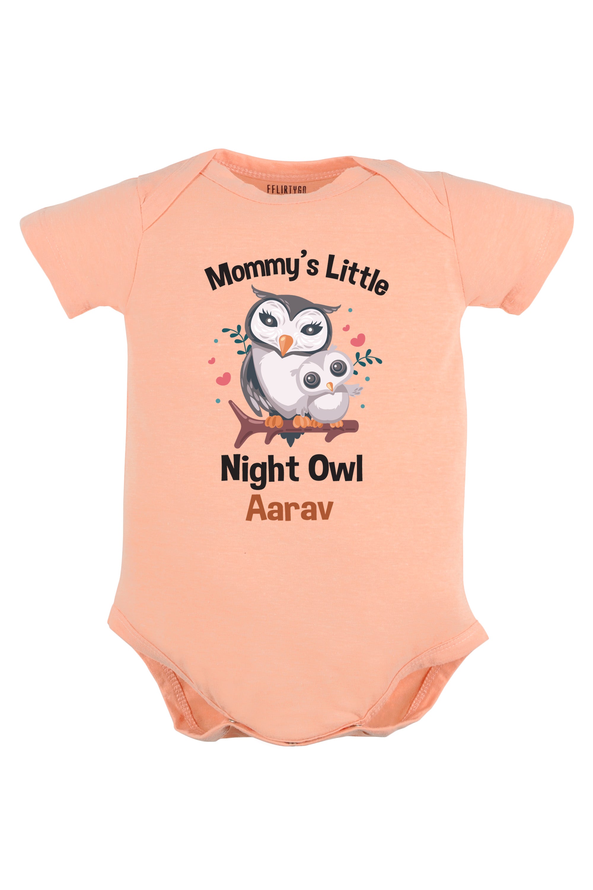 Mommy's Little Night Owl Baby Romper | Onesies w/ Custom Name