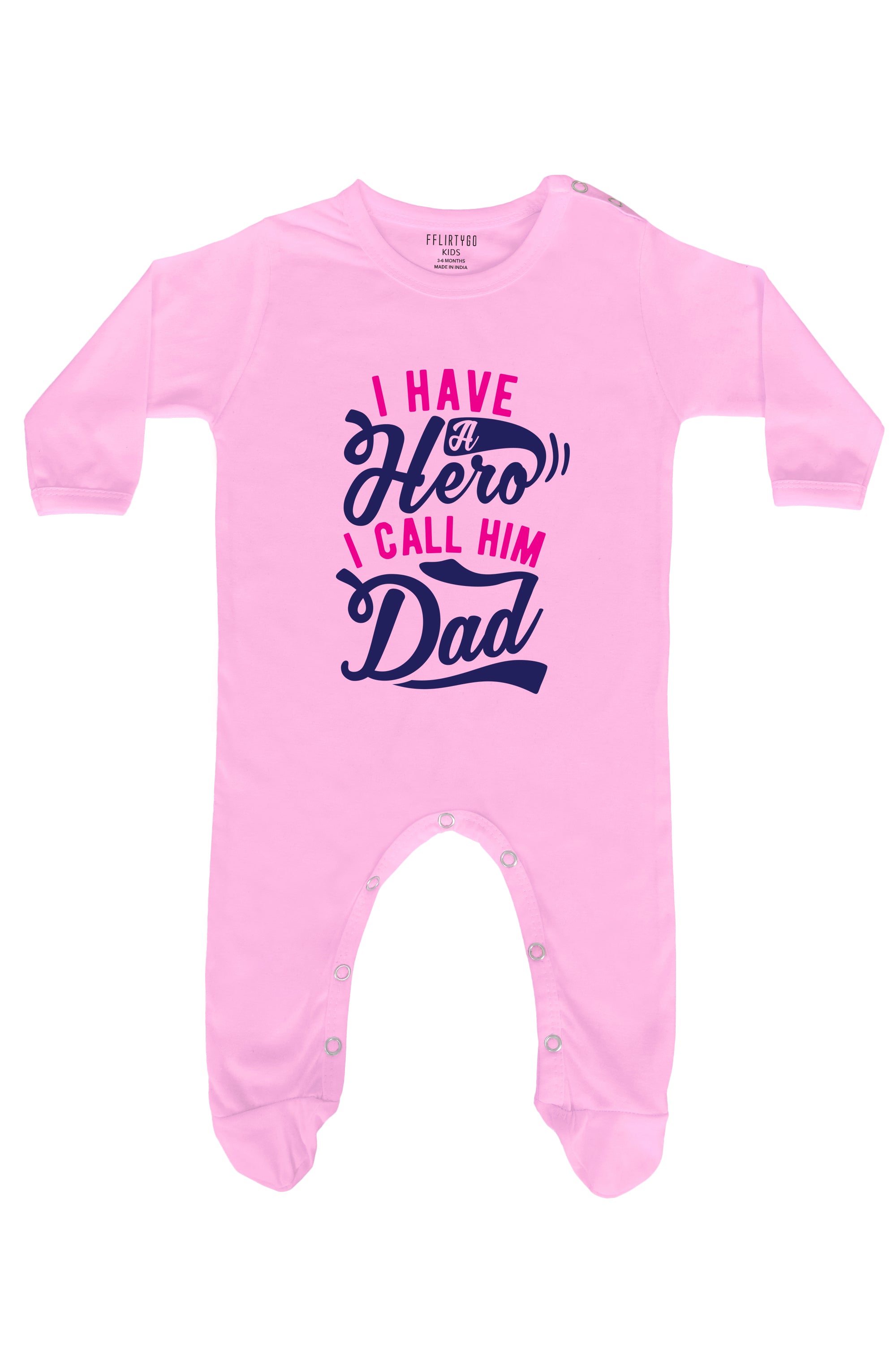 I Have A Hero I Call Him Dad Baby Romper | Onesies