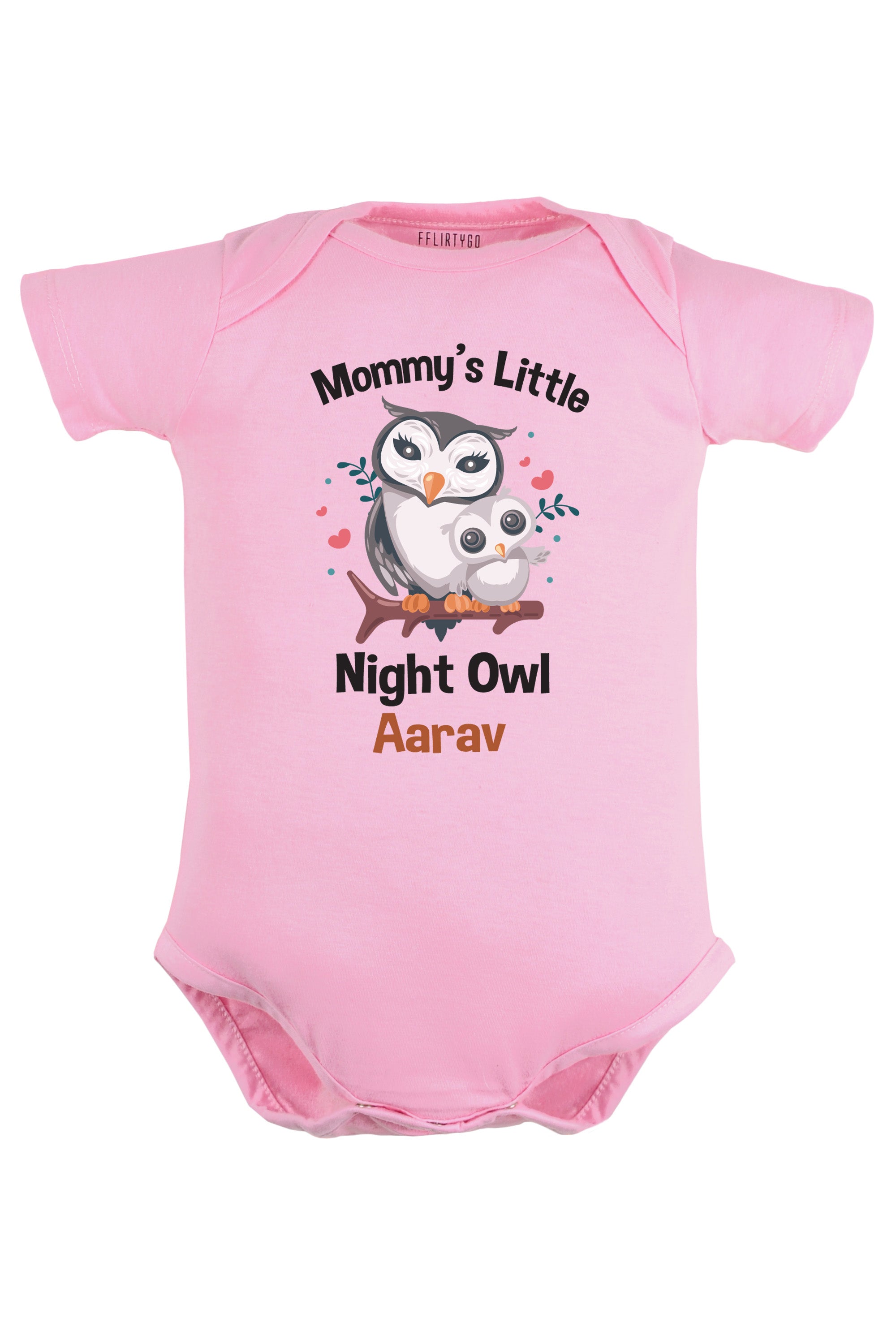 Mommy's Little Night Owl Baby Romper | Onesies w/ Custom Name