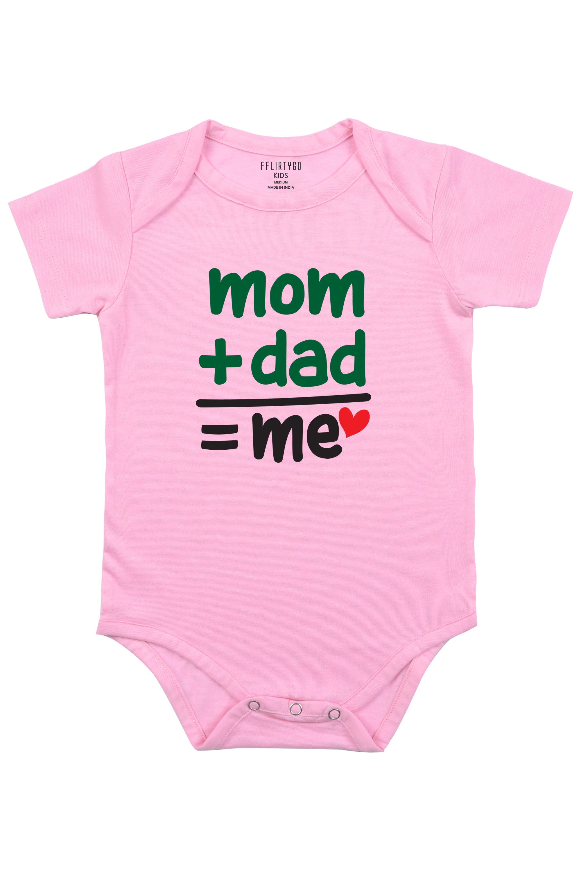 Mom and Dad Equal Me Baby Romper | Onesies