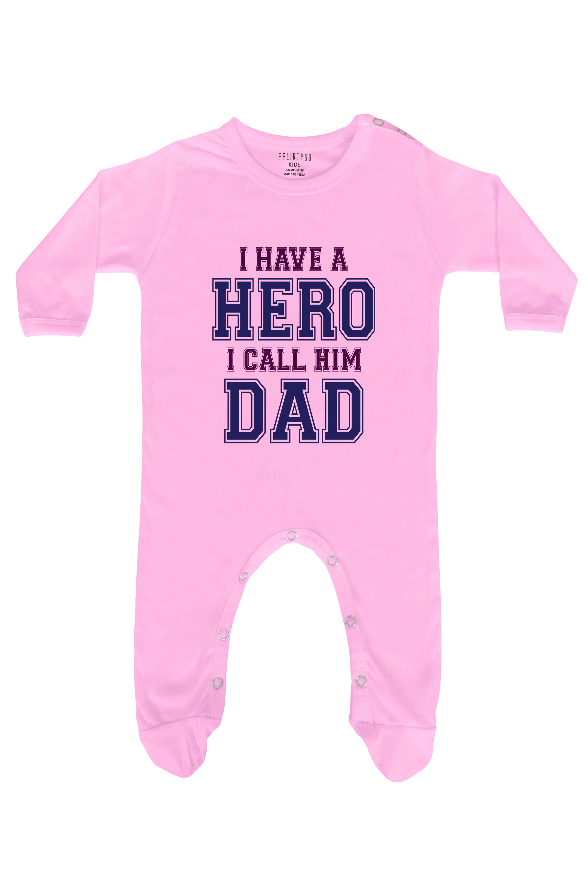 I Have A Hero I Call Him Dad  Baby Romper | Onesies