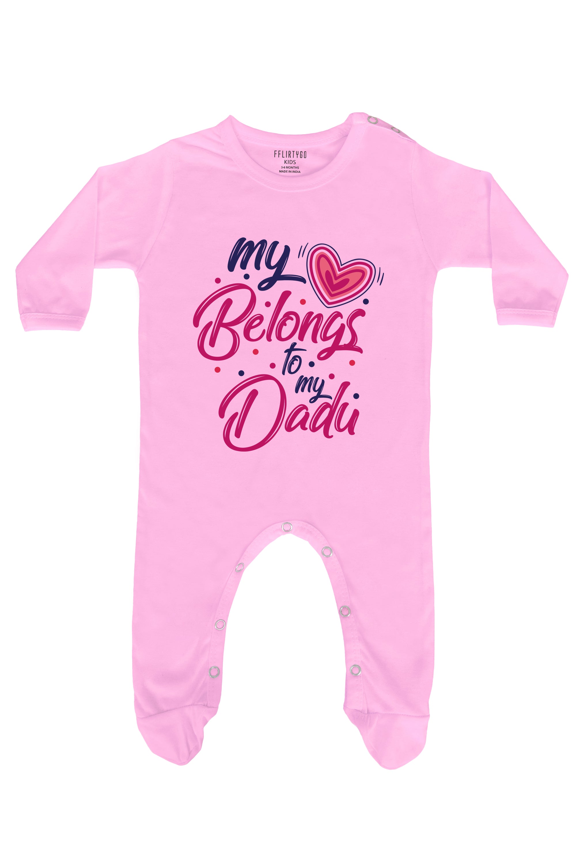 My Love Belongs to My Dadu Baby Romper | Onesies