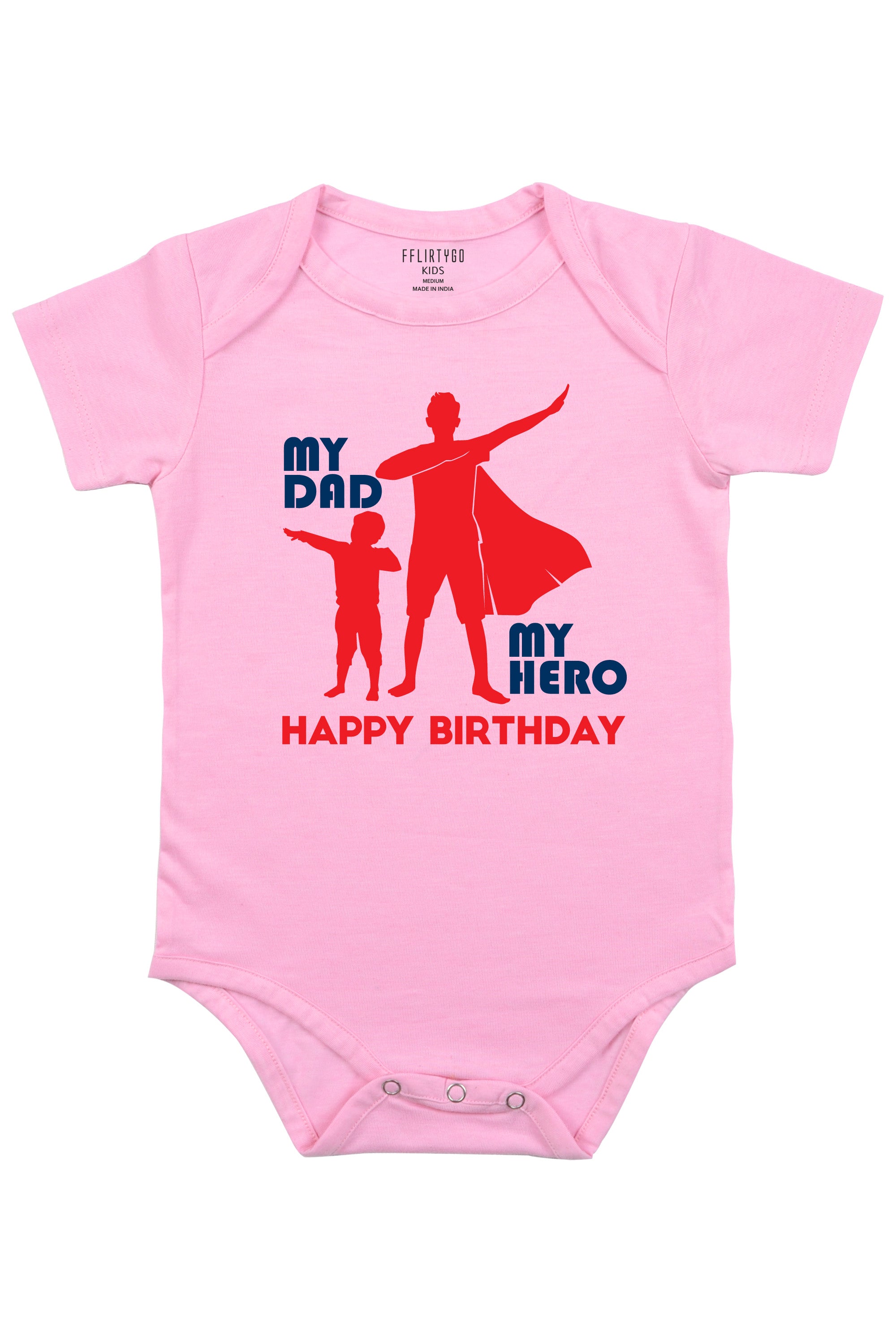 My Dad My  Hero Baby Romper | Onesies