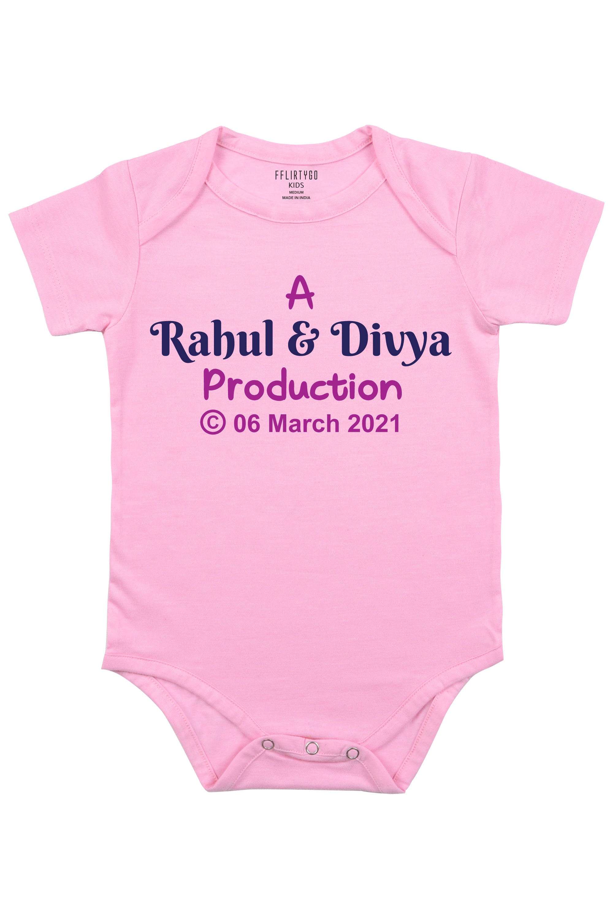 A Production Baby Romper | Onesies w/ Custom Name