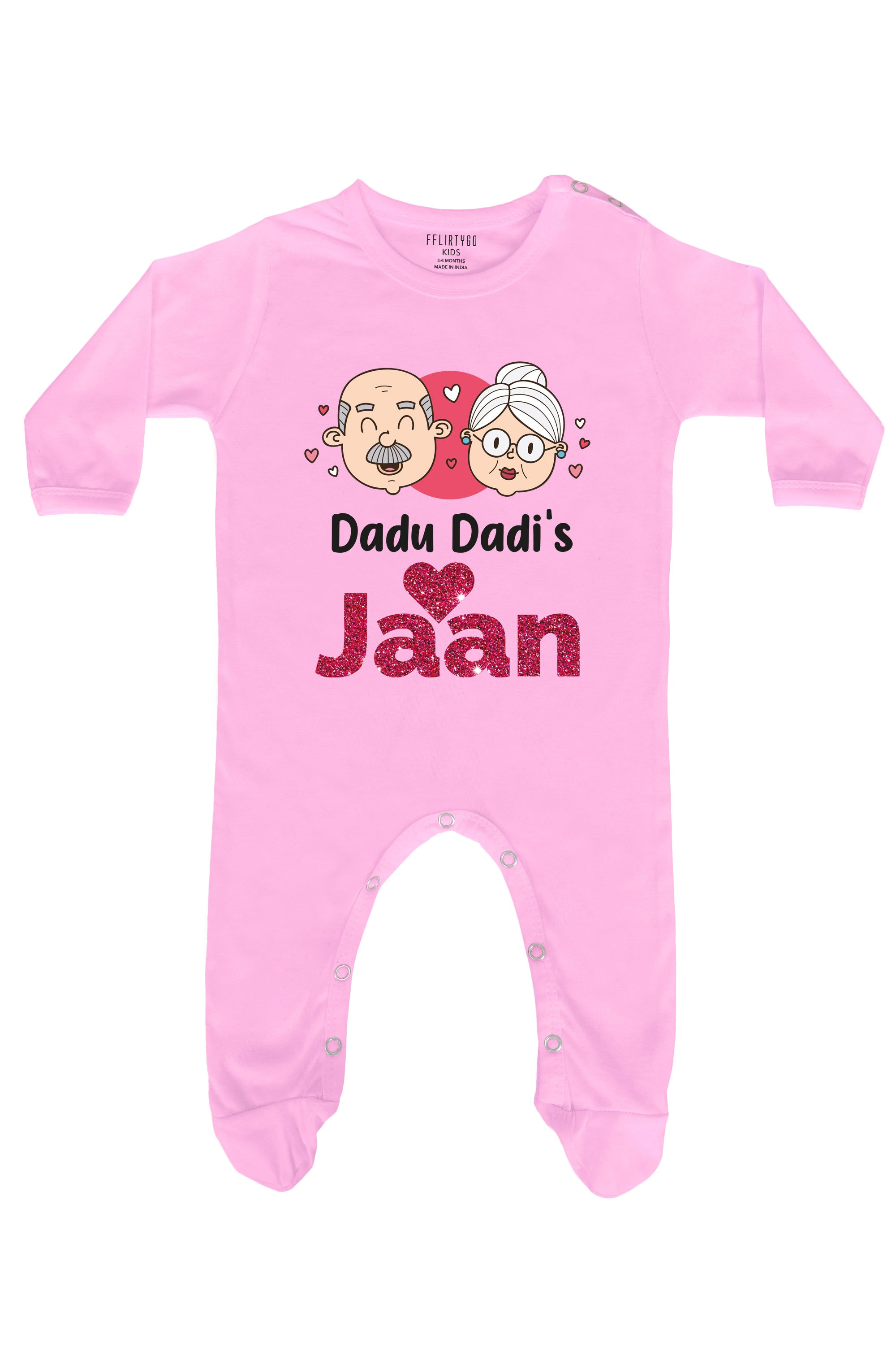 Dadu Dadi's Jaan Baby Romper | Onesies