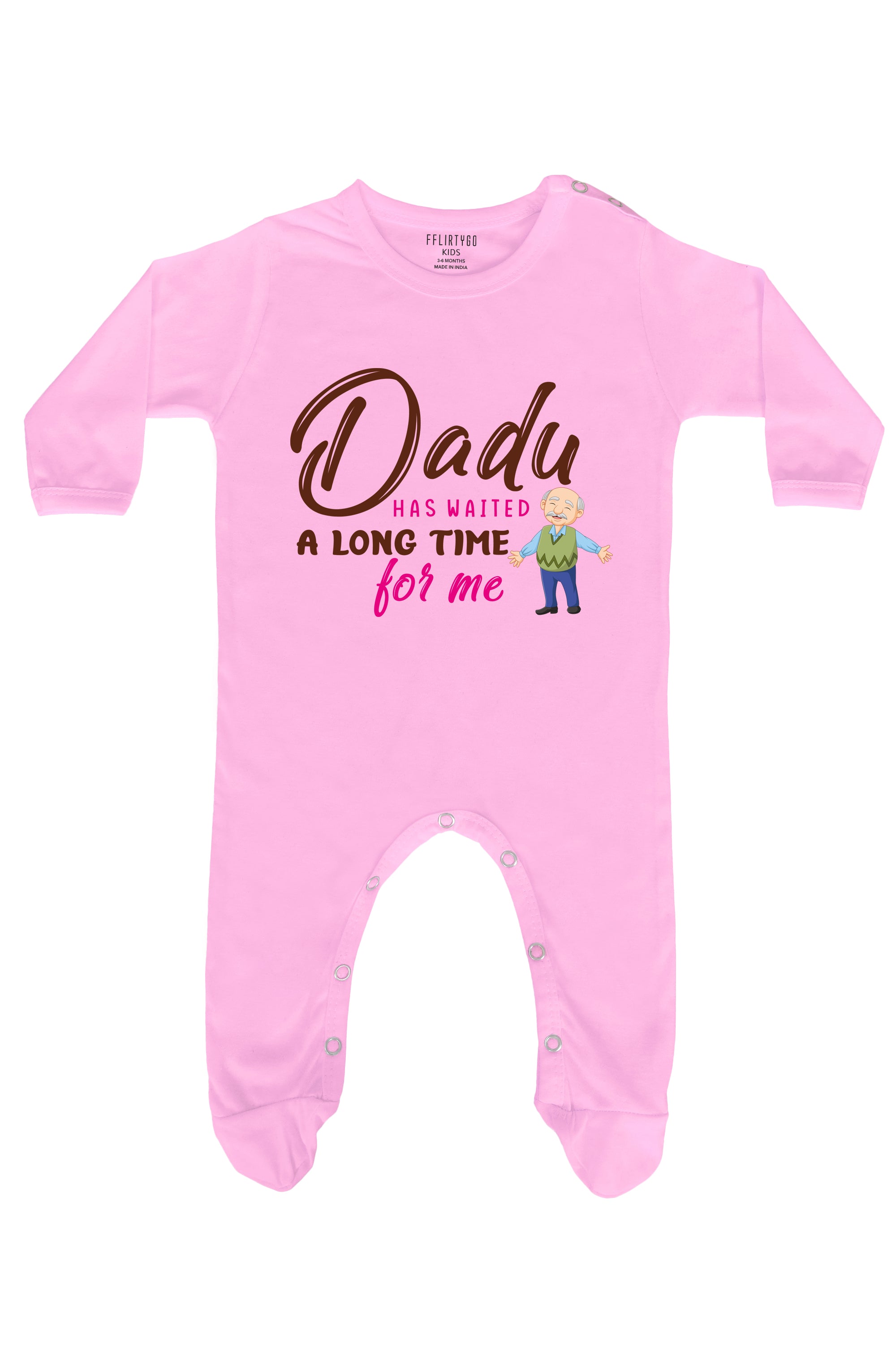 Dadu Has Waited A Long Time For Me Baby Romper | Onesies