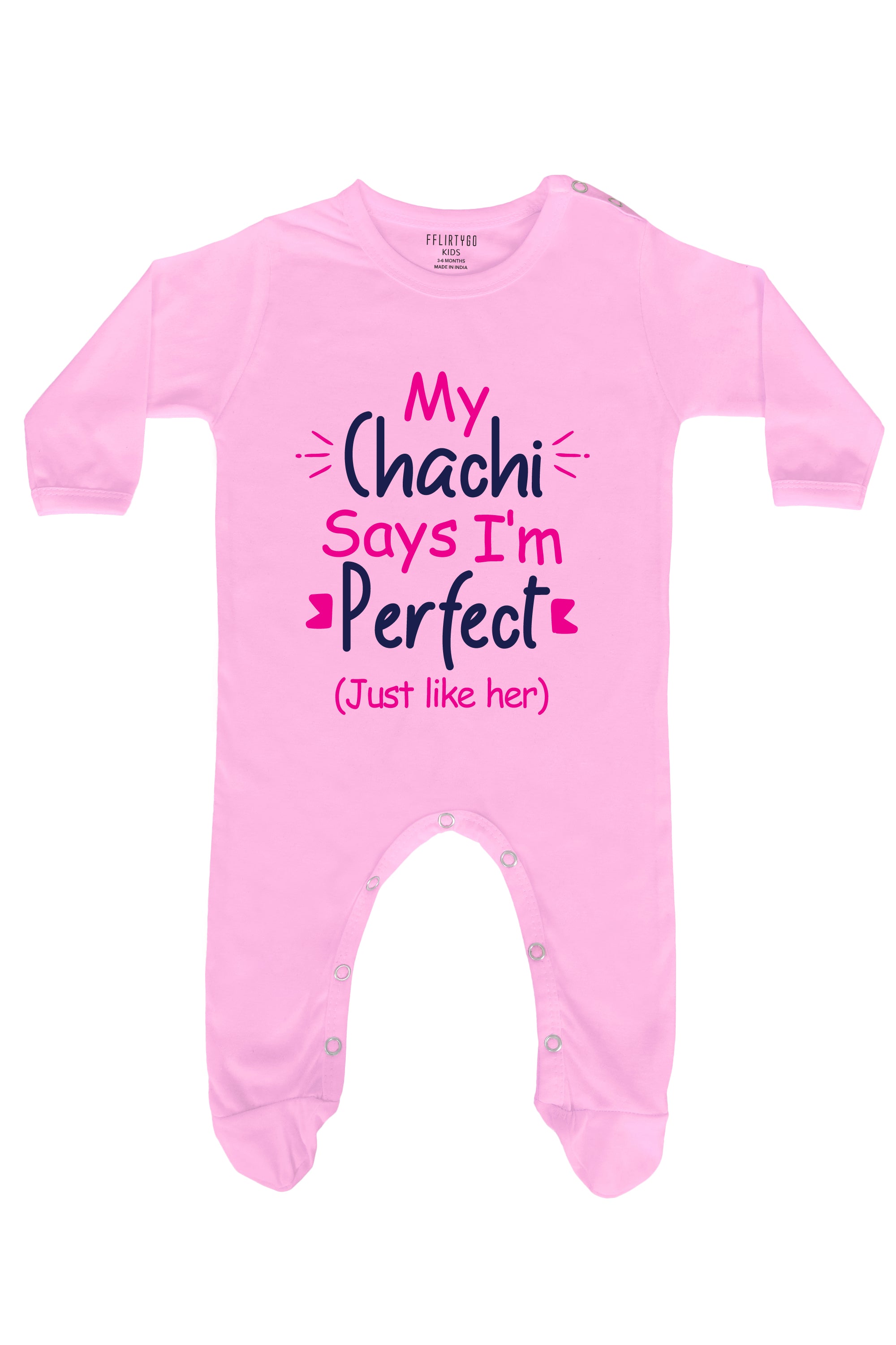 Chachi Say's I'M Perfect Baby Romper | Onesies