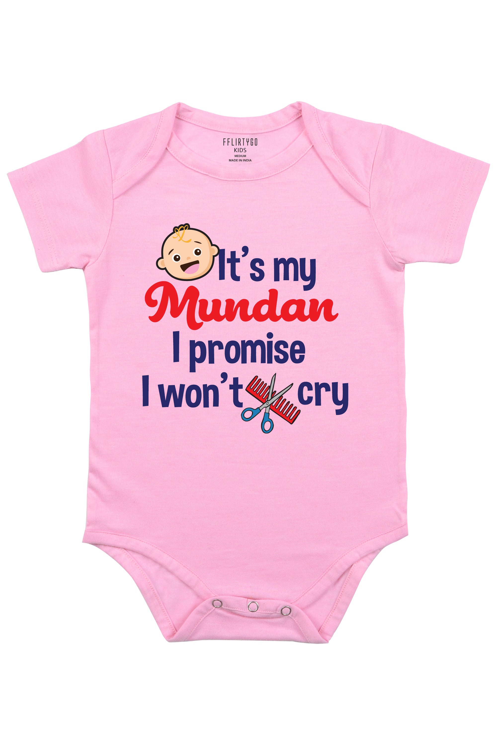 Promise I Won't Cry Baby Romper | Onesies