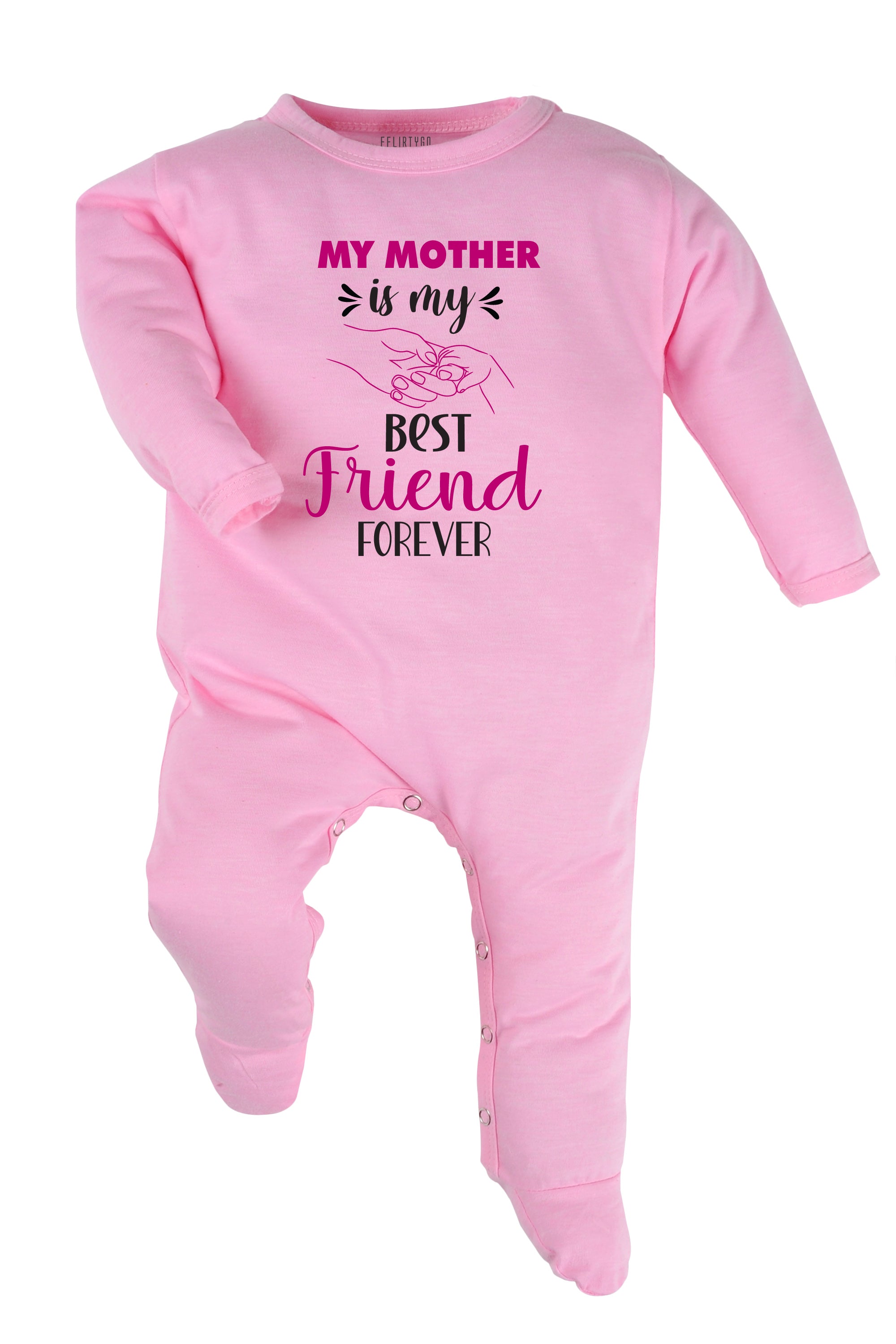 My Mother is My Best Friend Forever Baby Romper | Onesies