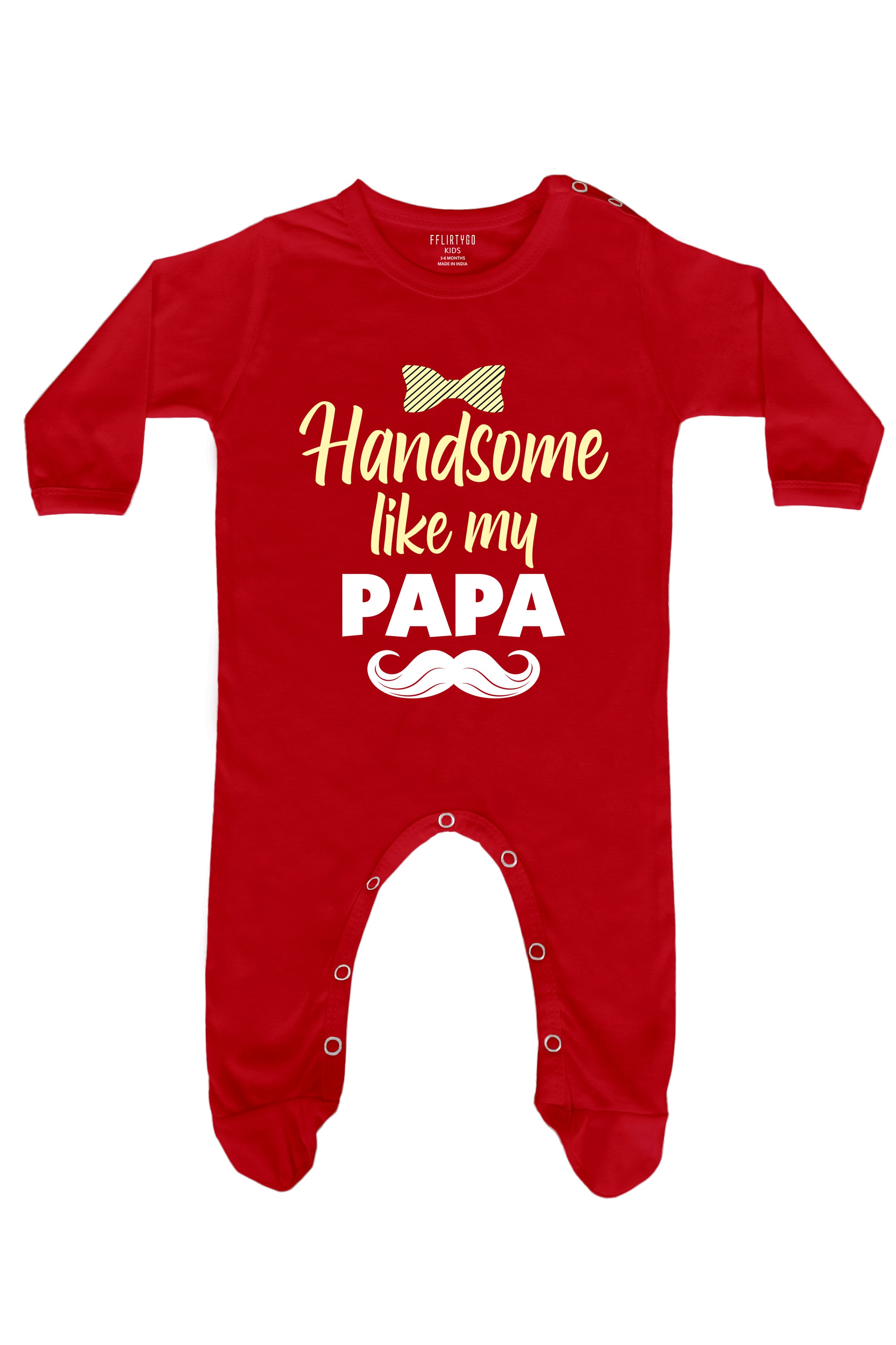 Handsome Like My Papa Baby Romper | Onesies