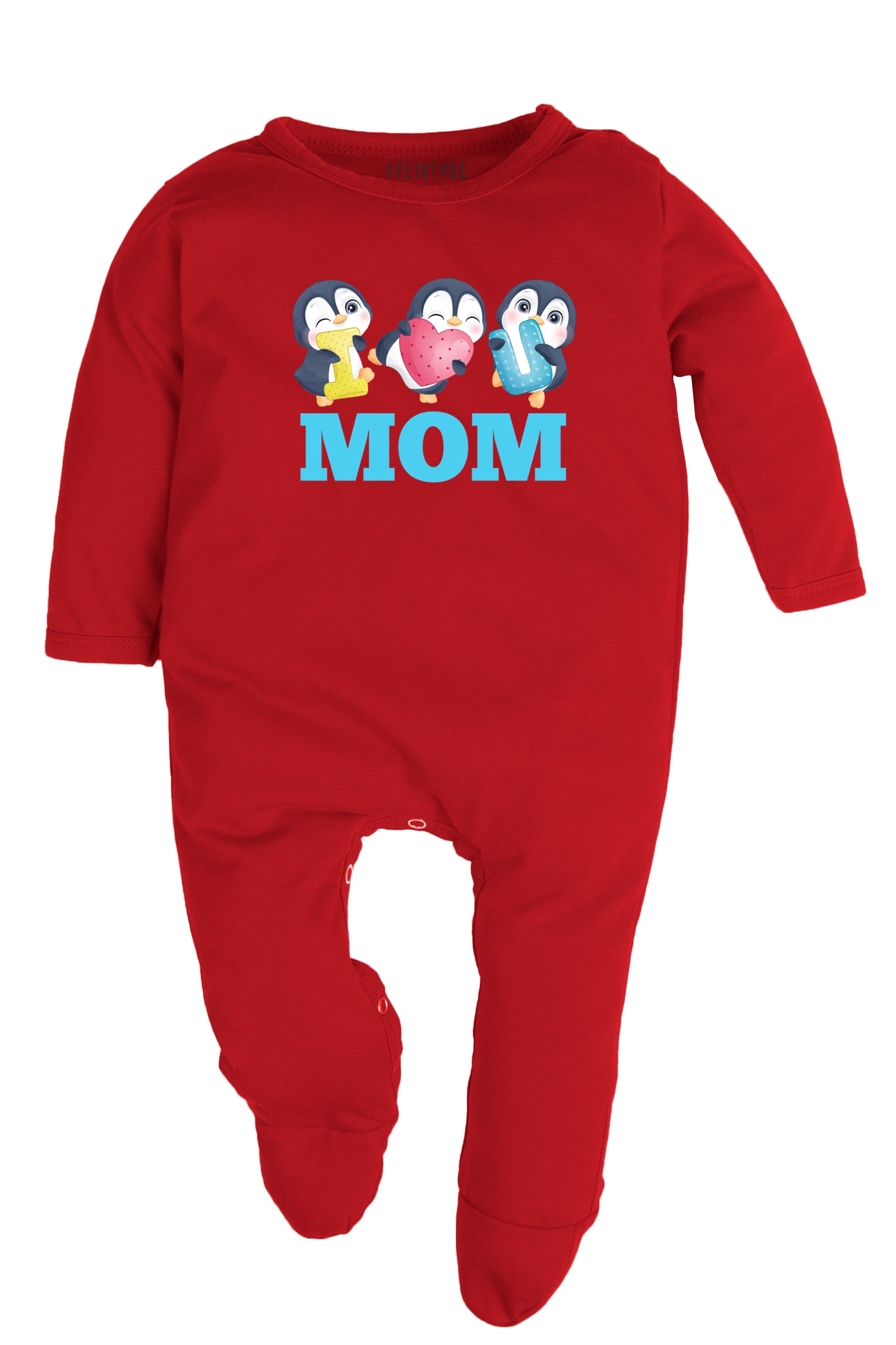 I Love You Mom Baby Romper | Onesies