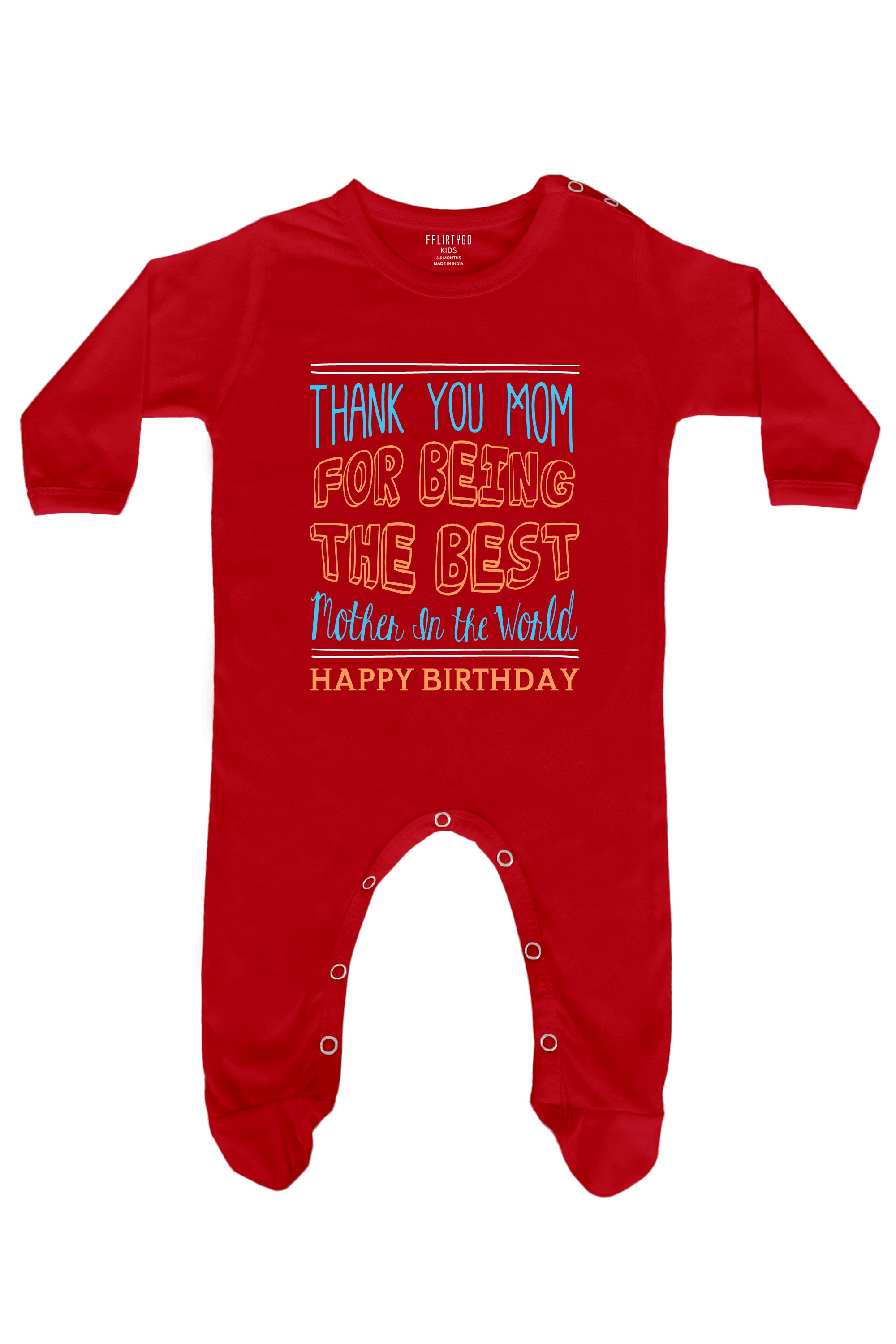 The Best Mother In The World Baby Romper | Onesies