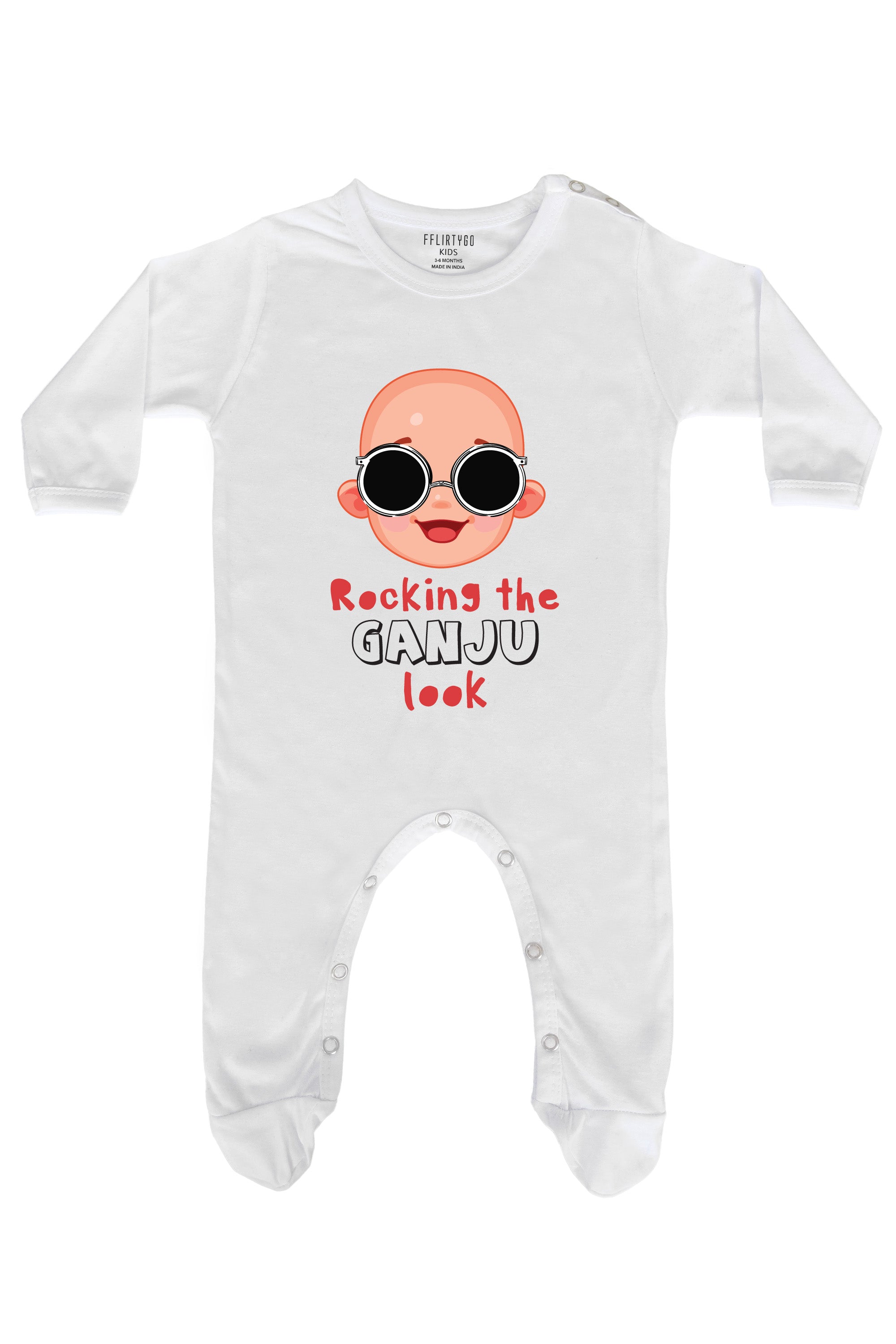 Rocking The Ganju Look Baby Romper | Onesies