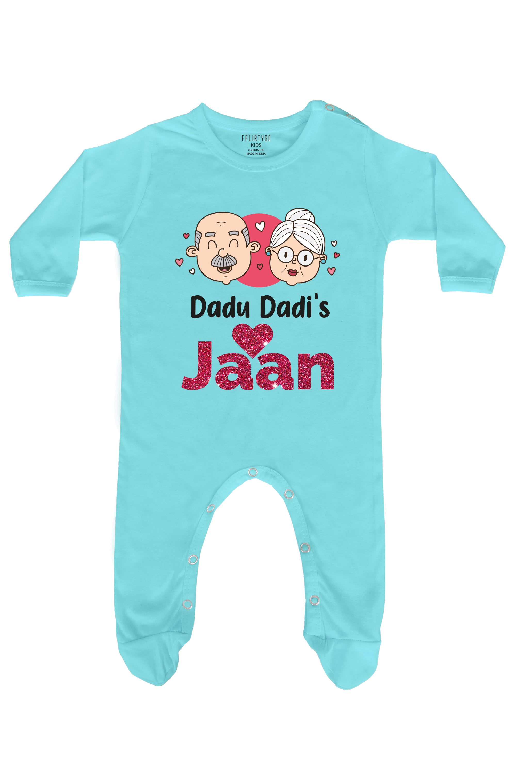 Dadu Dadi's Jaan Baby Romper | Onesies