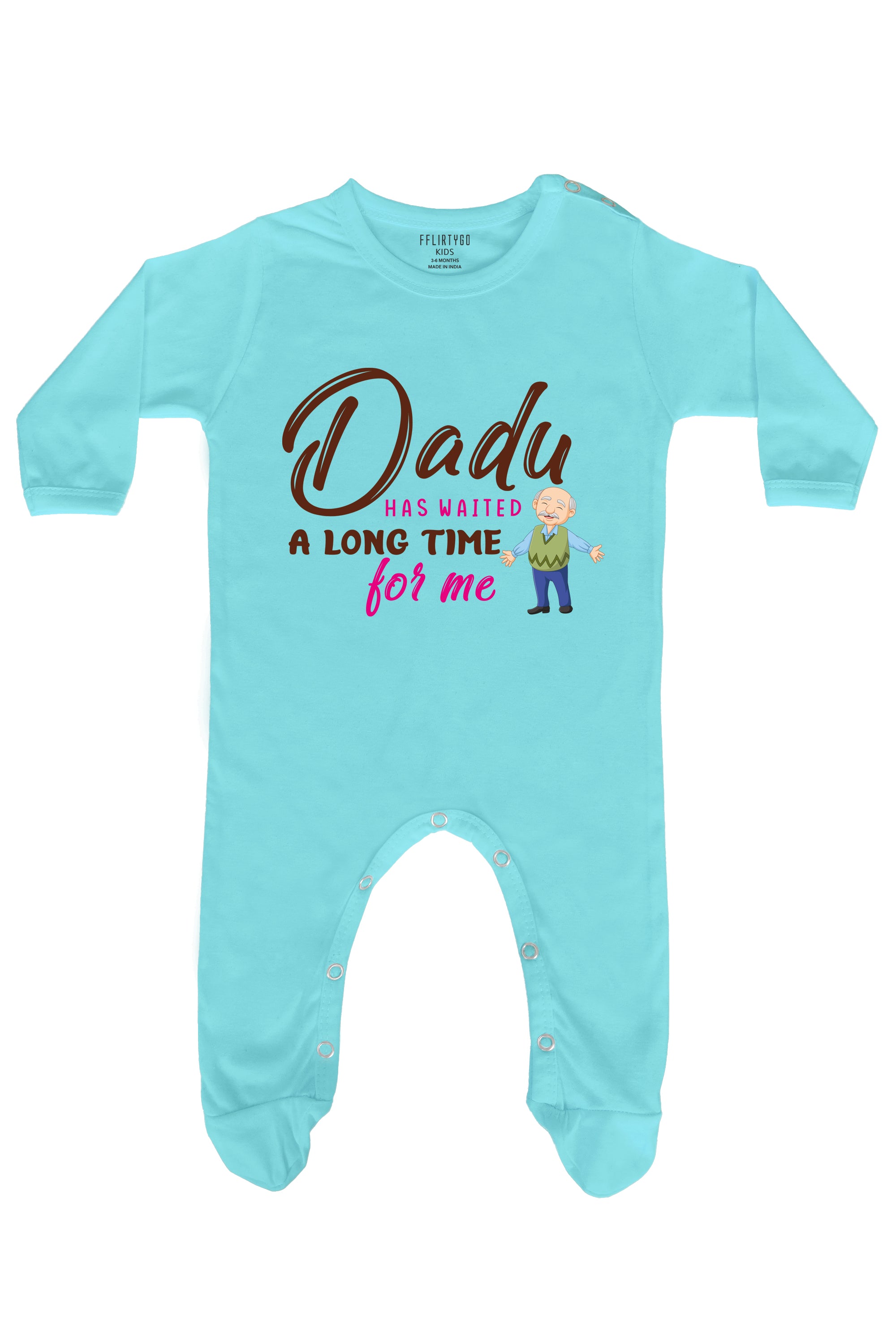 Dadu Has Waited A Long Time For Me Baby Romper | Onesies