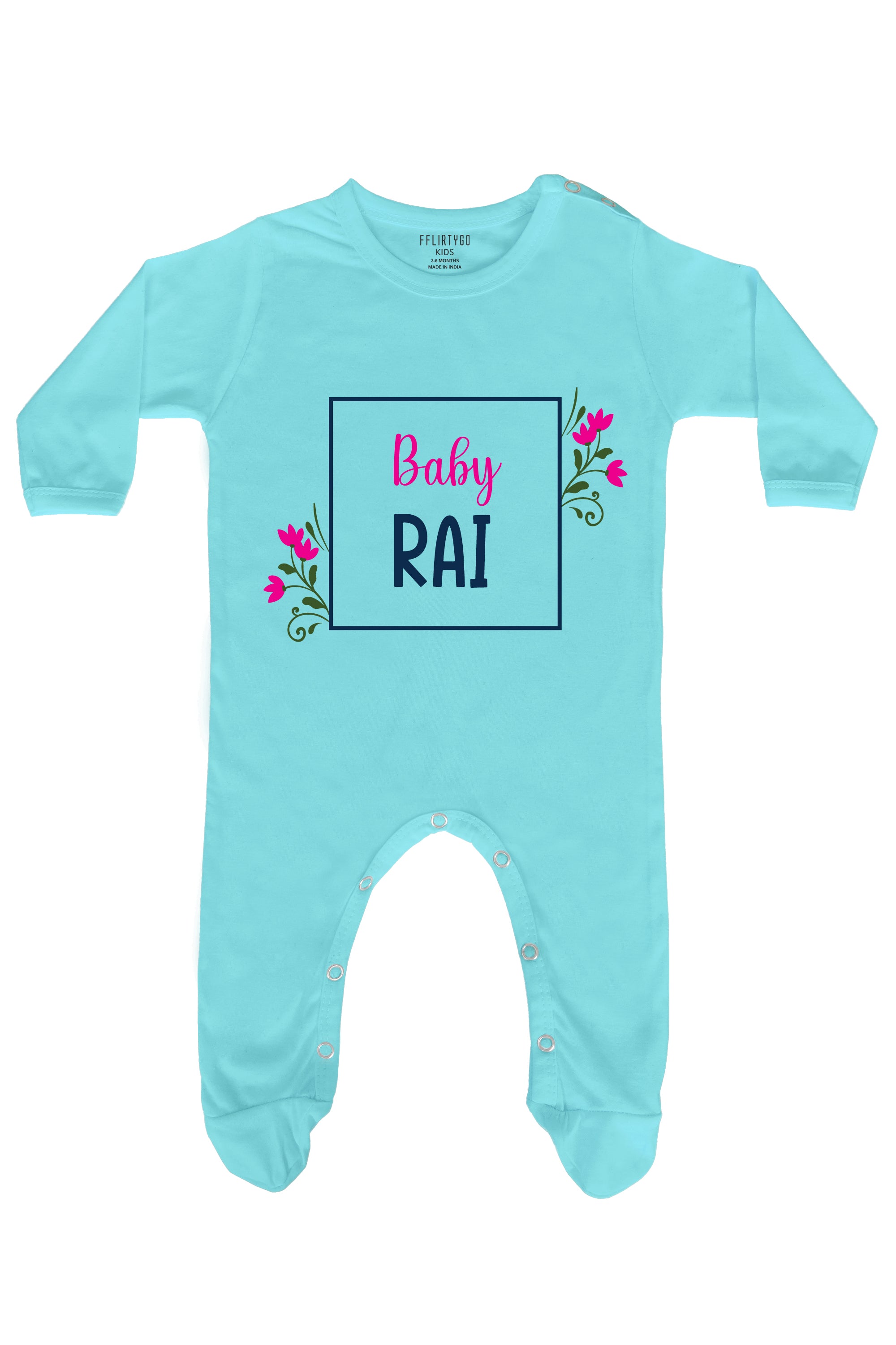 Baby Custom Surname Baby Romper | Onesies