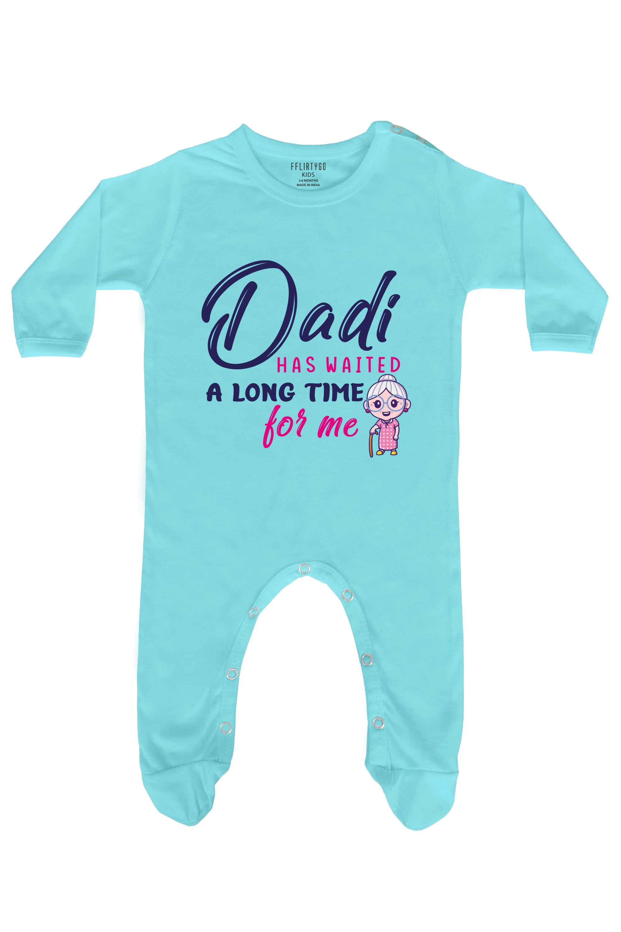 Dadi Has Waited A Long Time For Me Baby Romper | Onesies