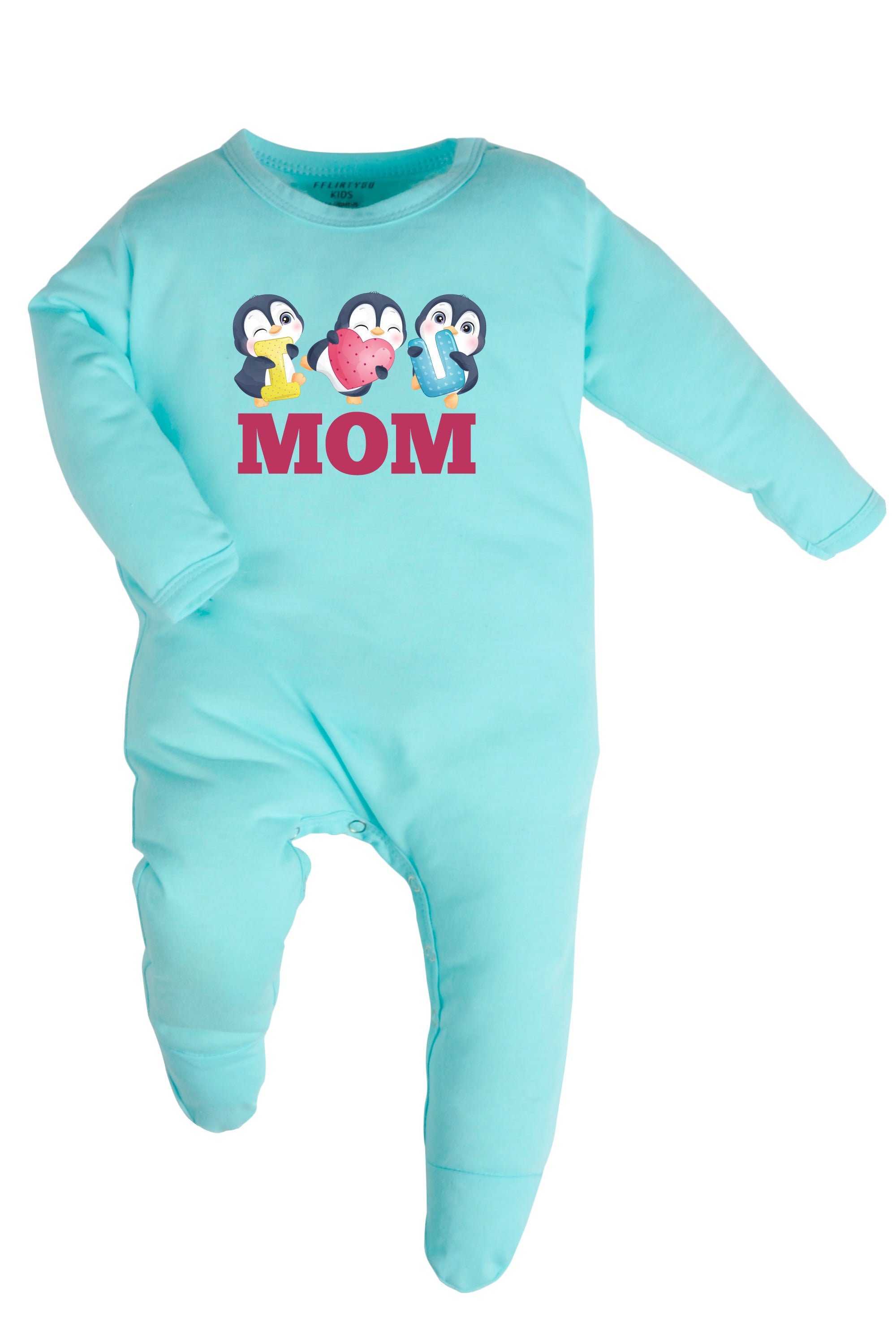 I Love You Mom Baby Romper | Onesies