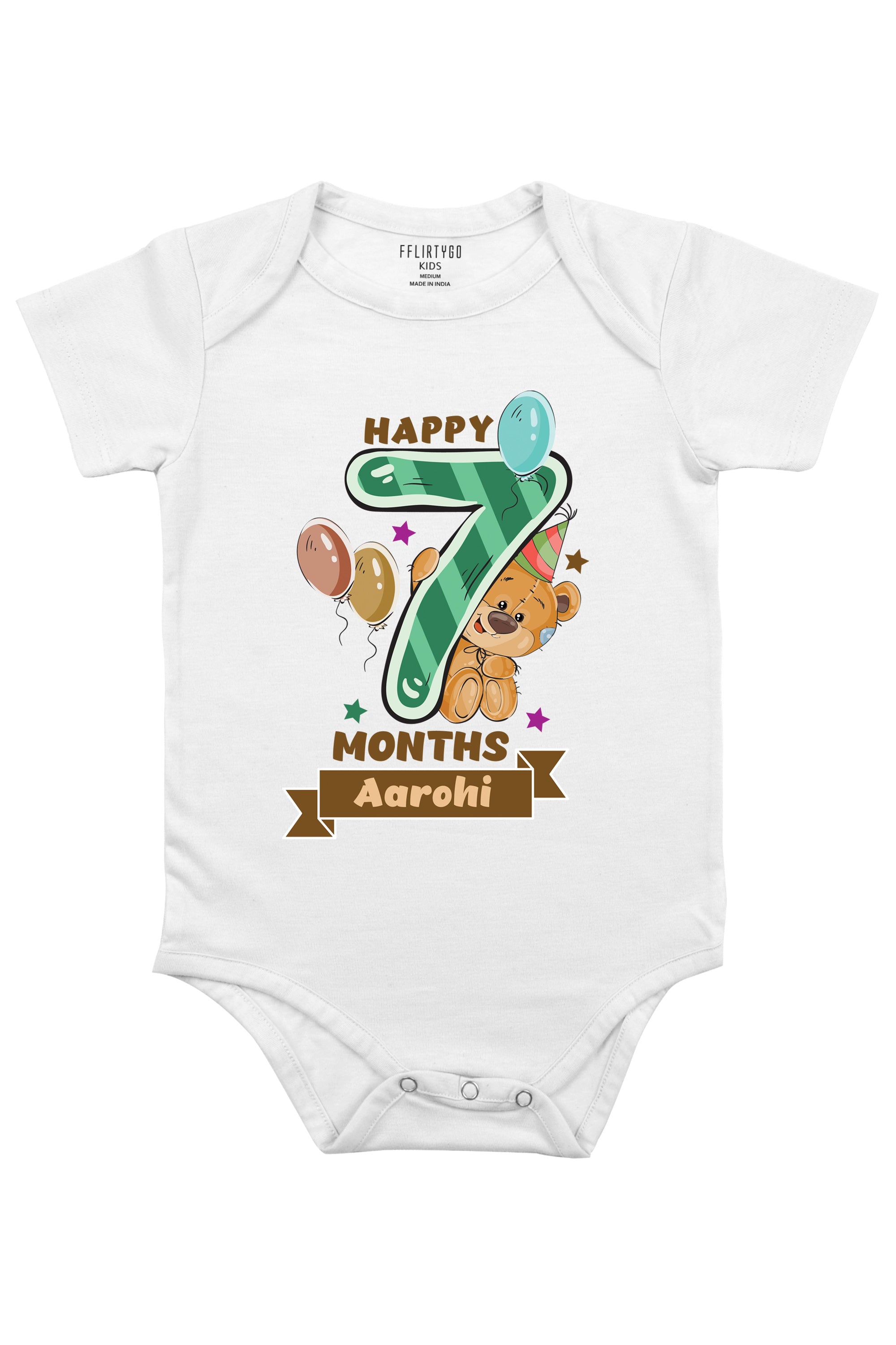 Happy Seven Months Milestone with Custom Name - FflirtyGo