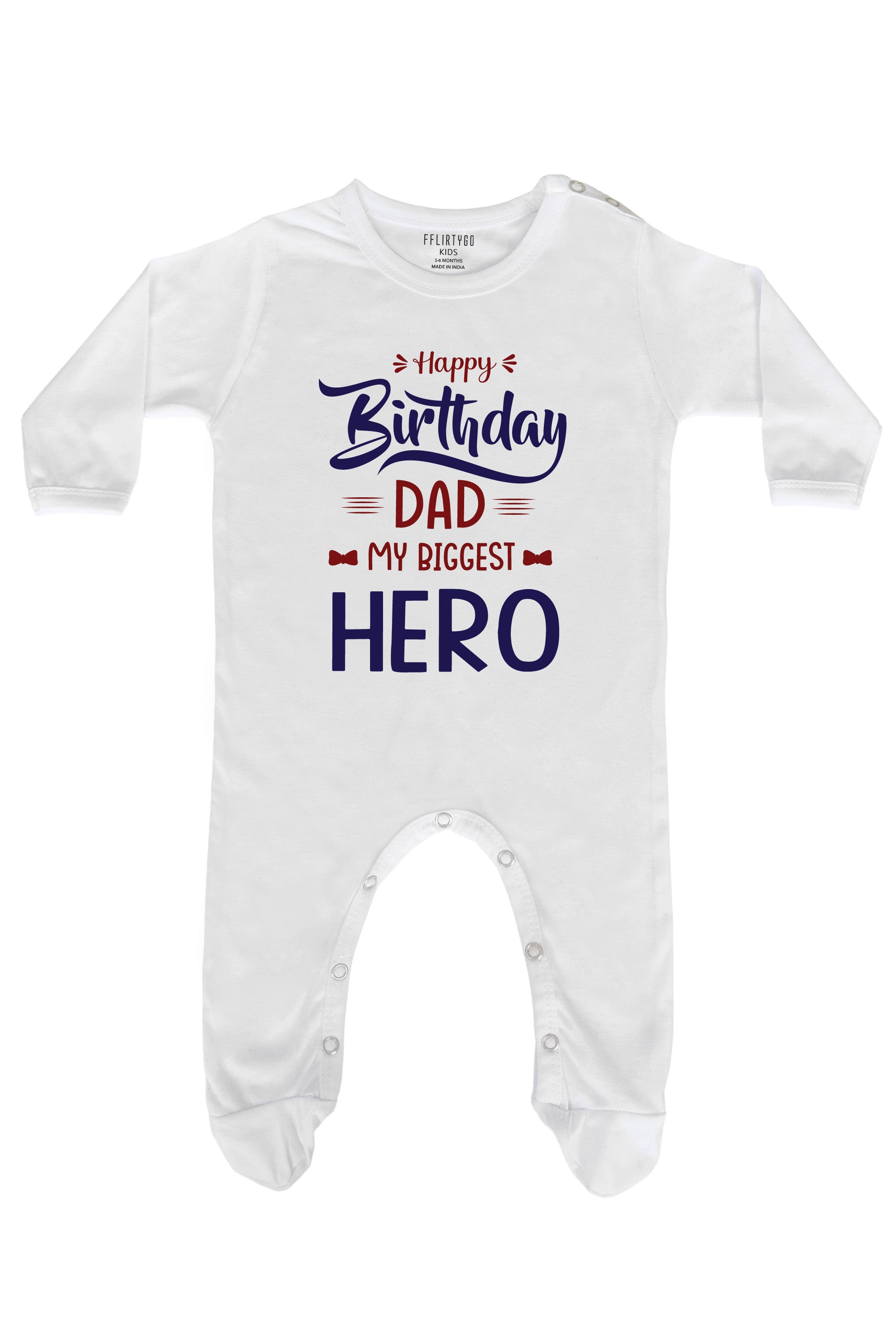 My Biggest Hero Baby Romper | Onesies