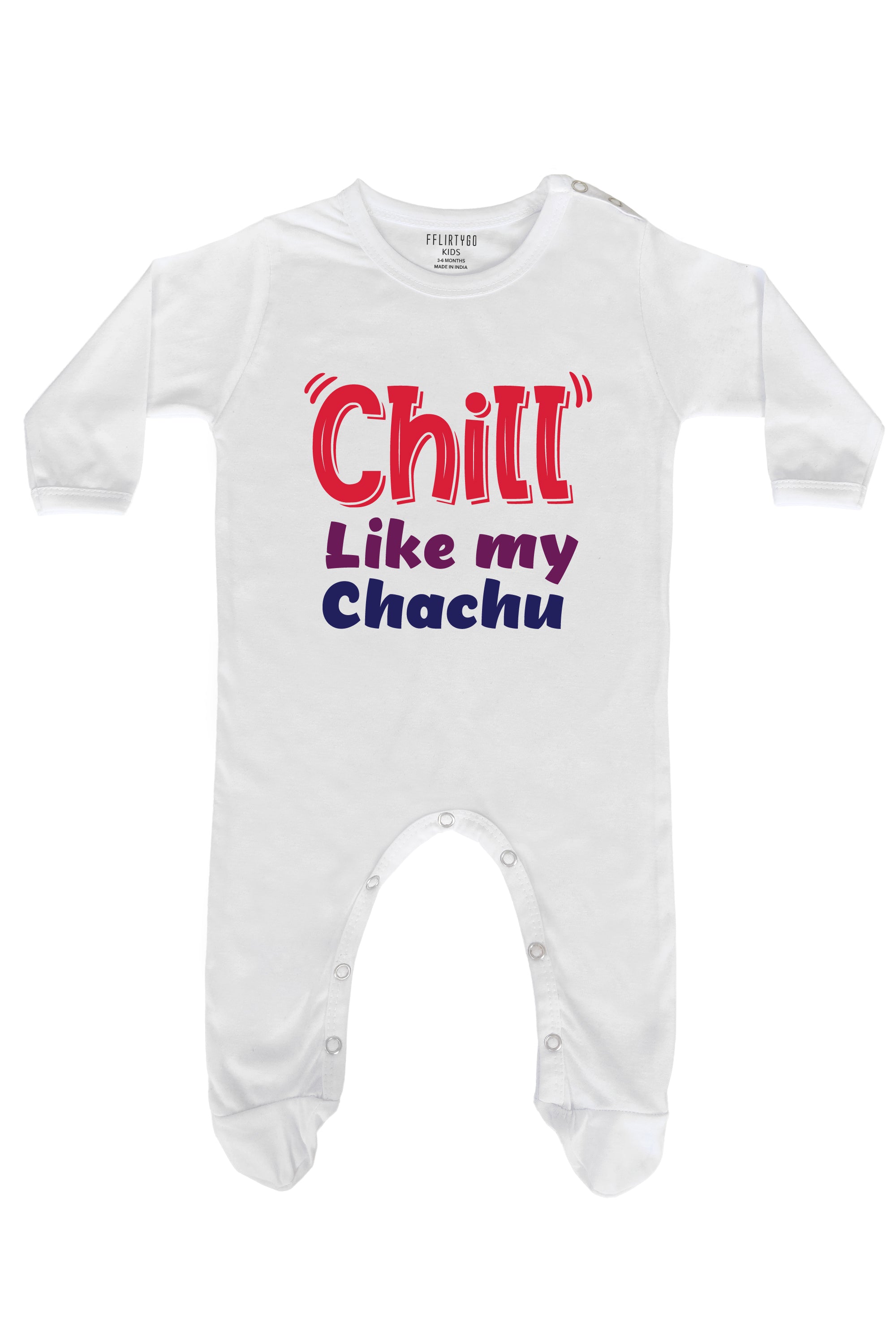 Chill Like My Chachu Baby Romper | Onesies