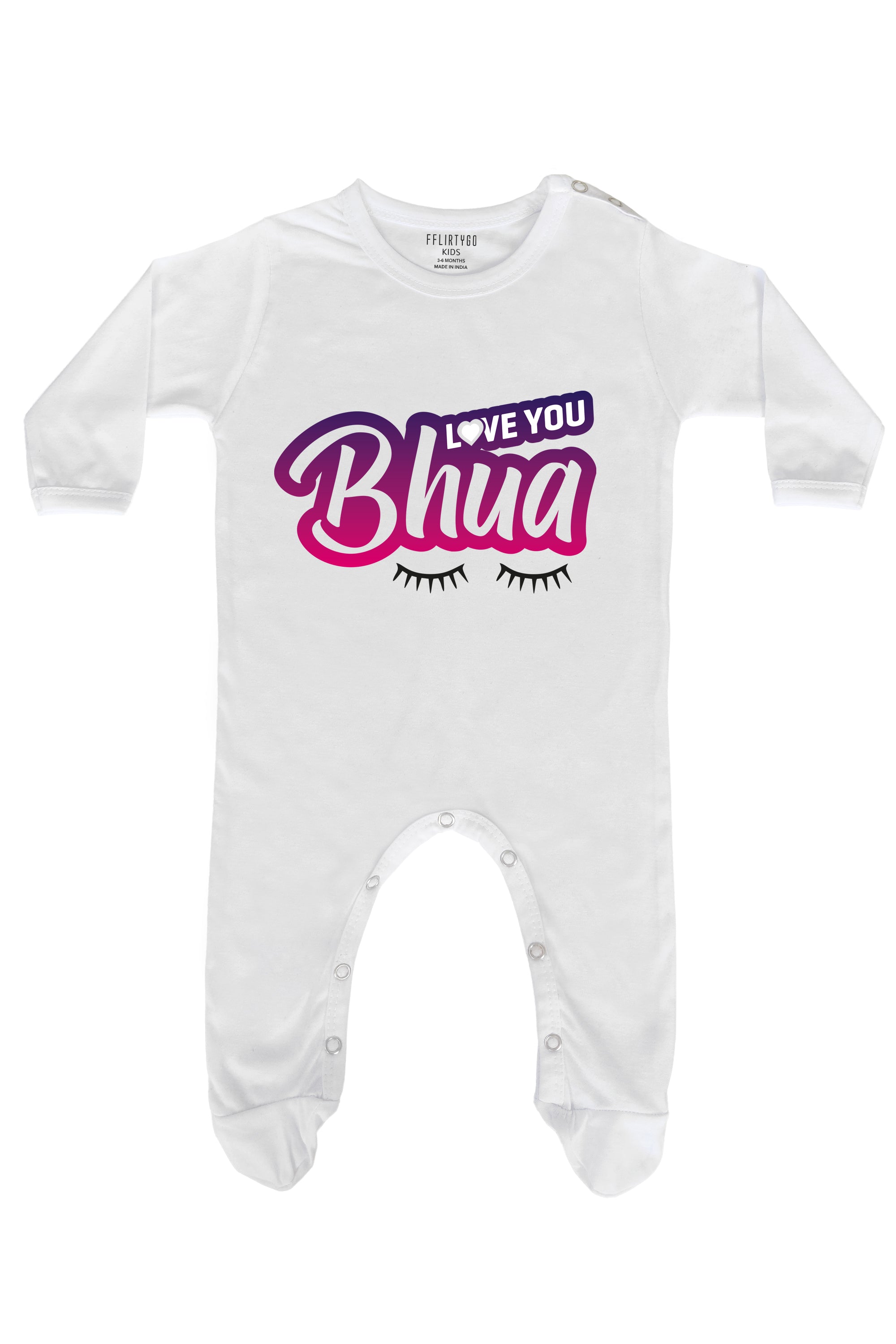 Love You Bhua Baby Romper | Onesies