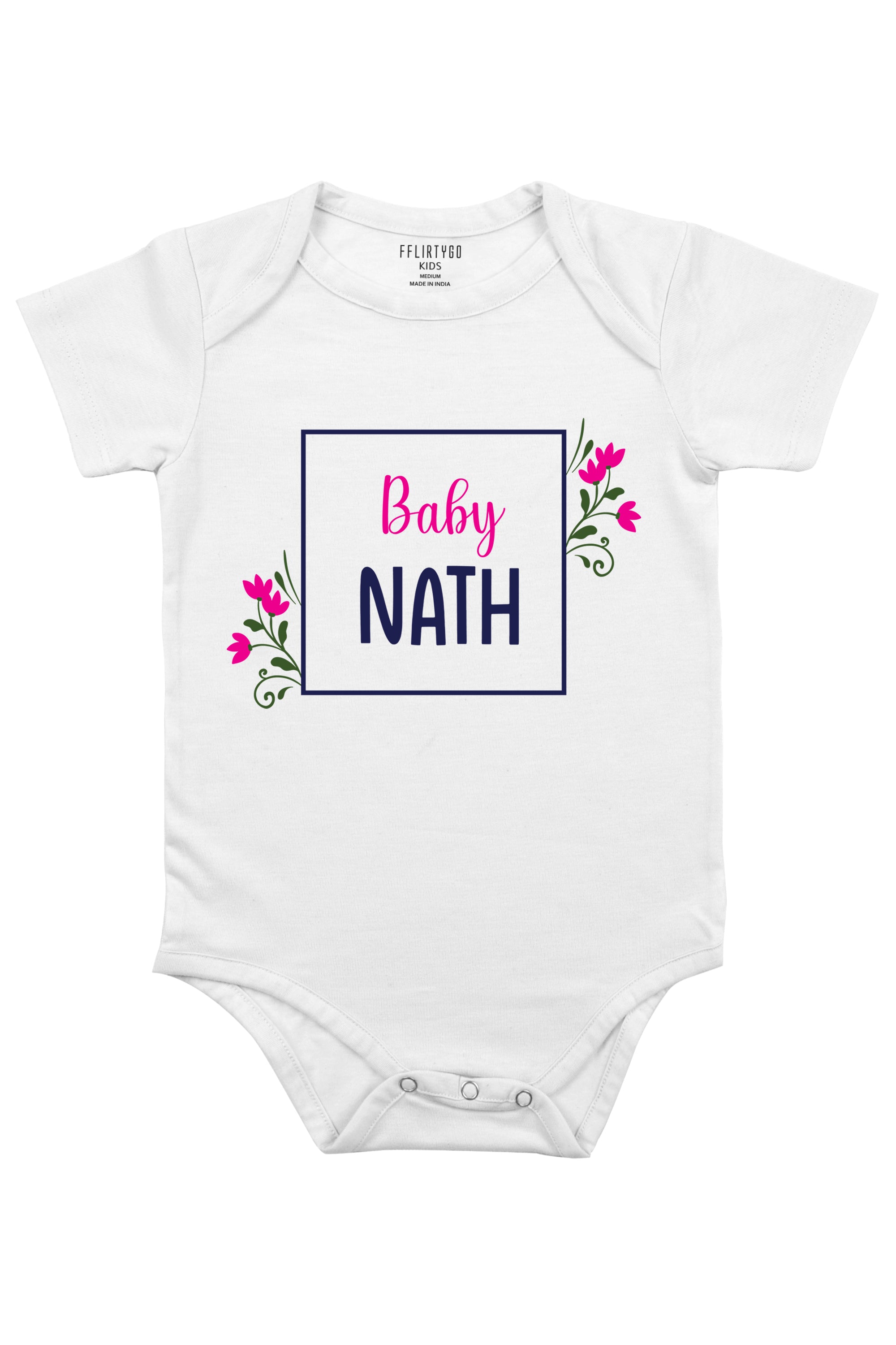 Baby Custom Surname Romper - FflirtyGo