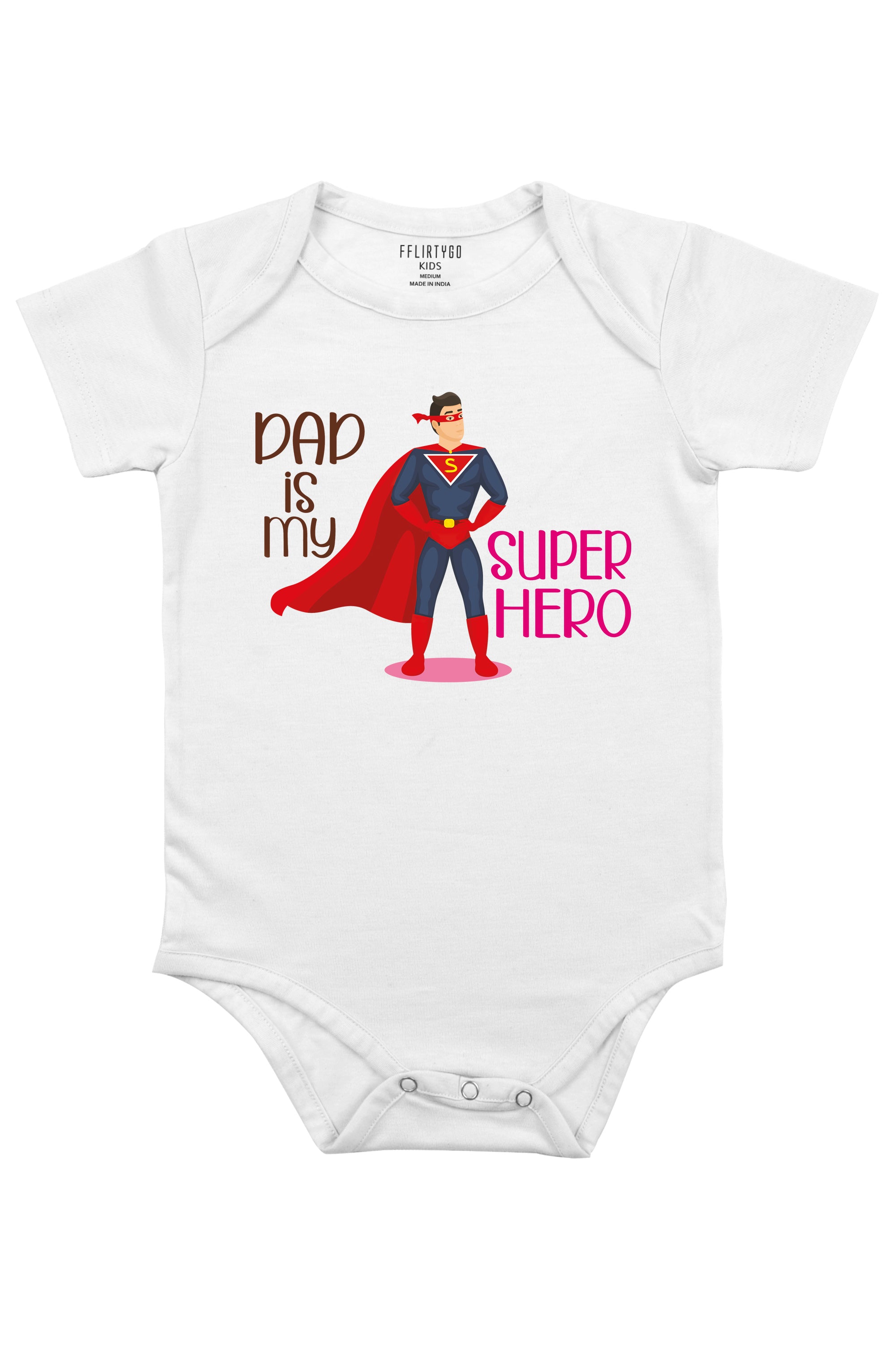 Dad is my Superhero Baby Romper | Onesies