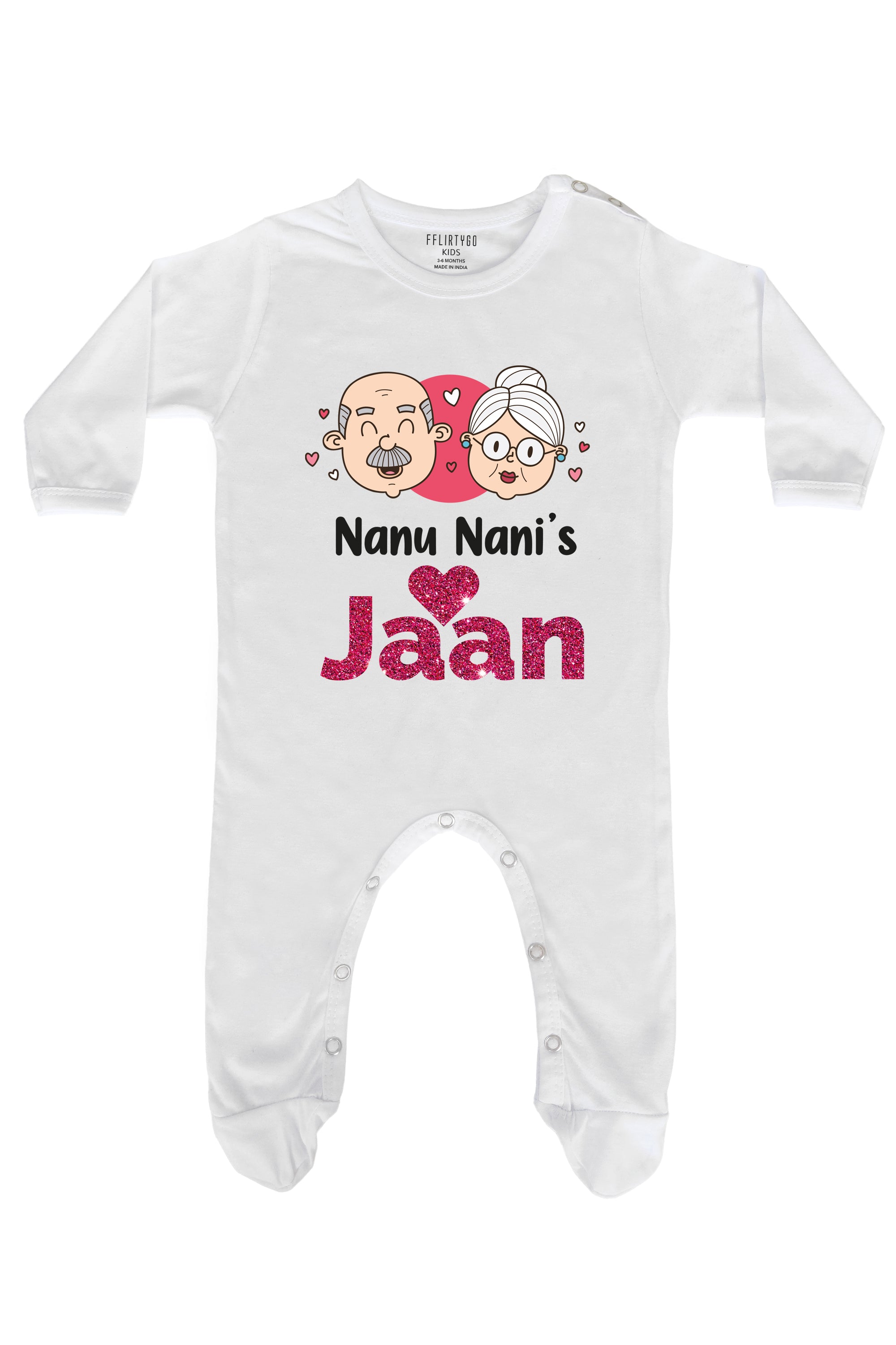 Nanu Nani's Jaan Baby Romper | Onesies