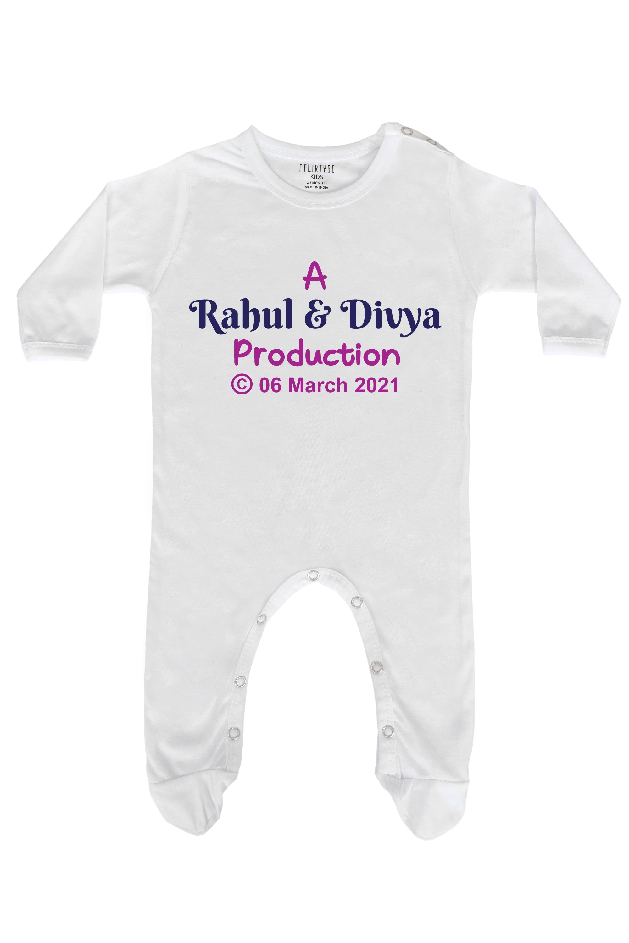 A Production Baby Romper | Onesies w/ Custom Name