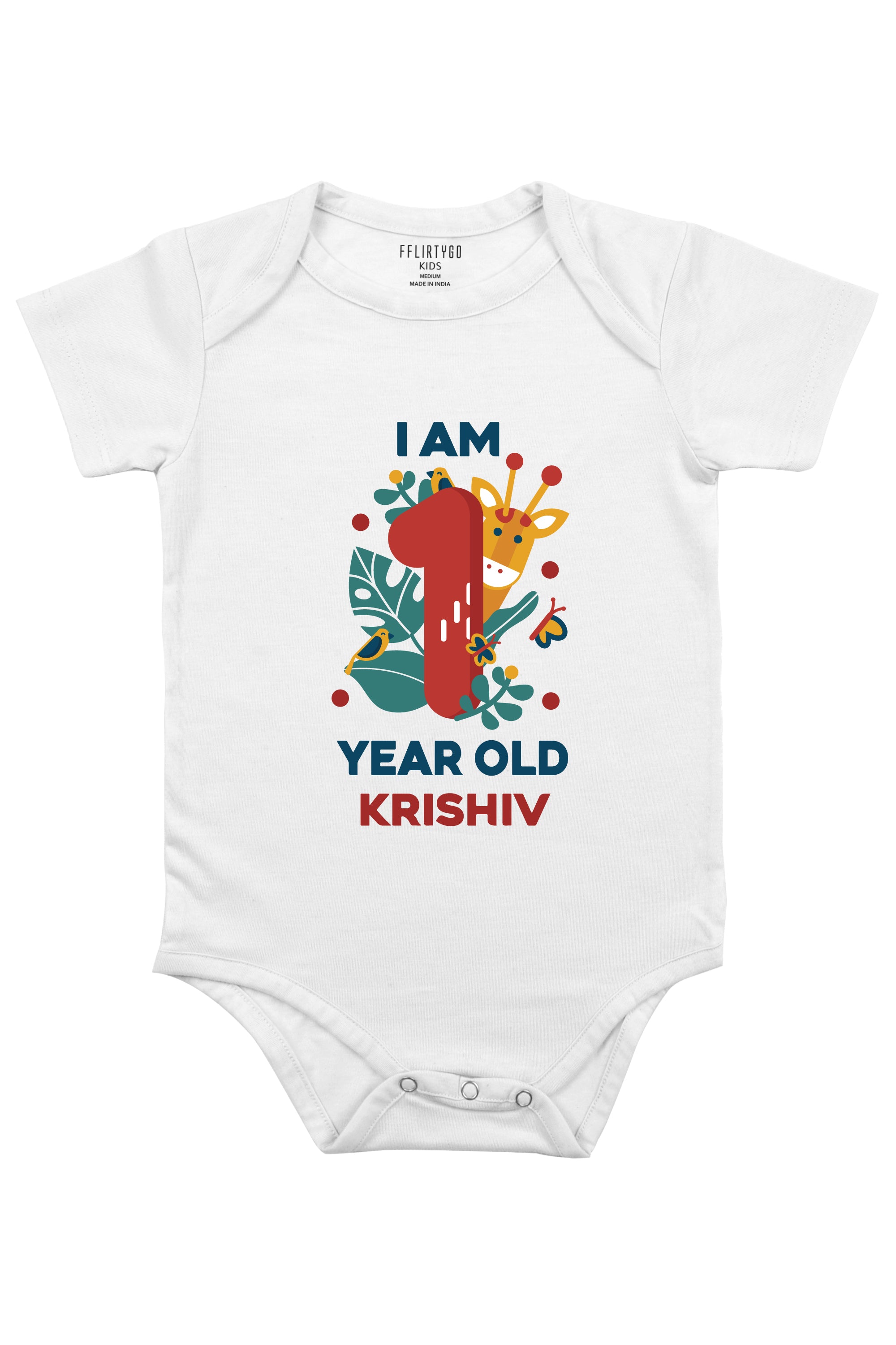 1 Year Birthday Baby Romper | Onesies w/ Custom Name