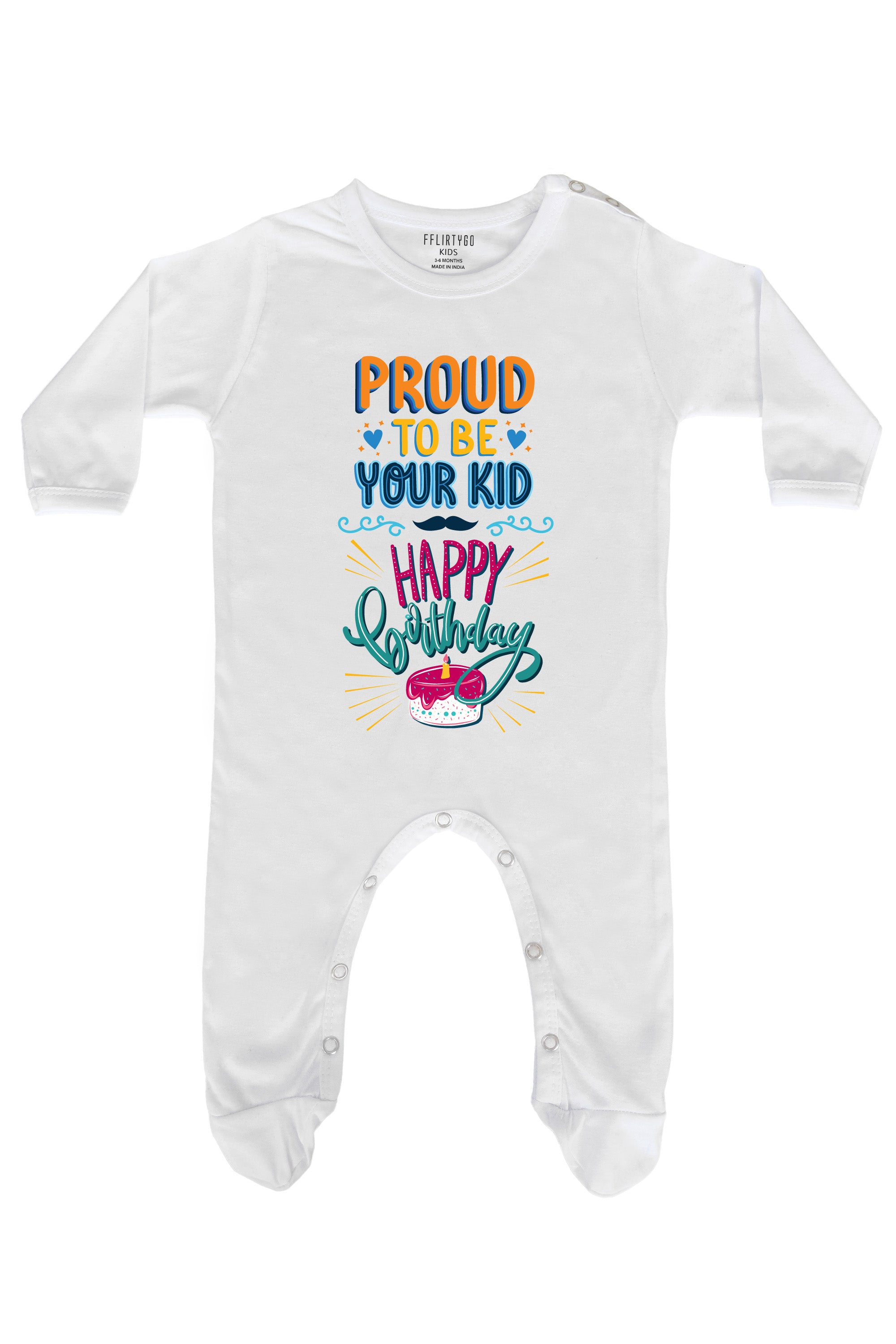 Proud To Be Your Kid Baby Romper | Onesies