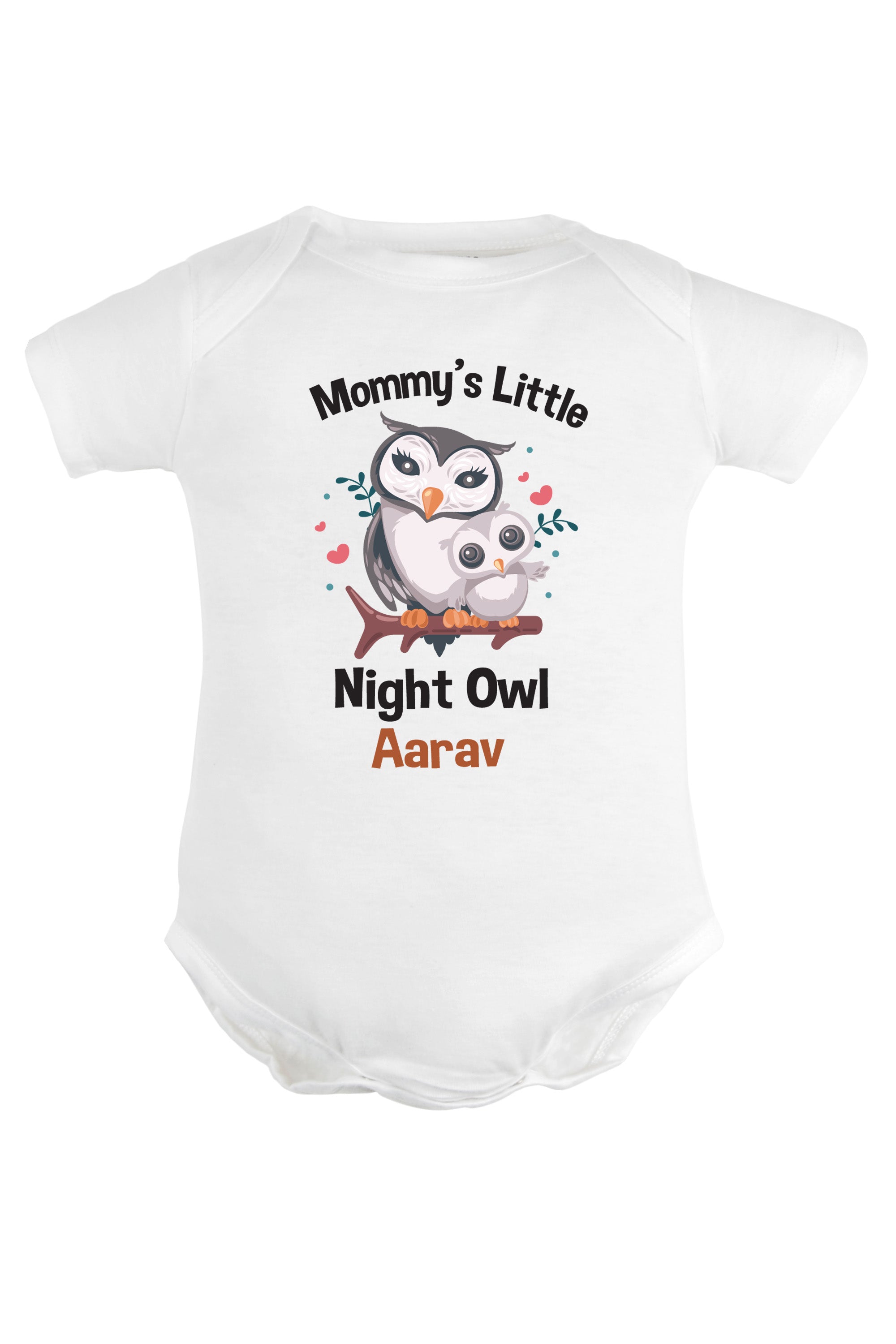 Mommy's Little Night Owl Baby Romper | Onesies w/ Custom Name