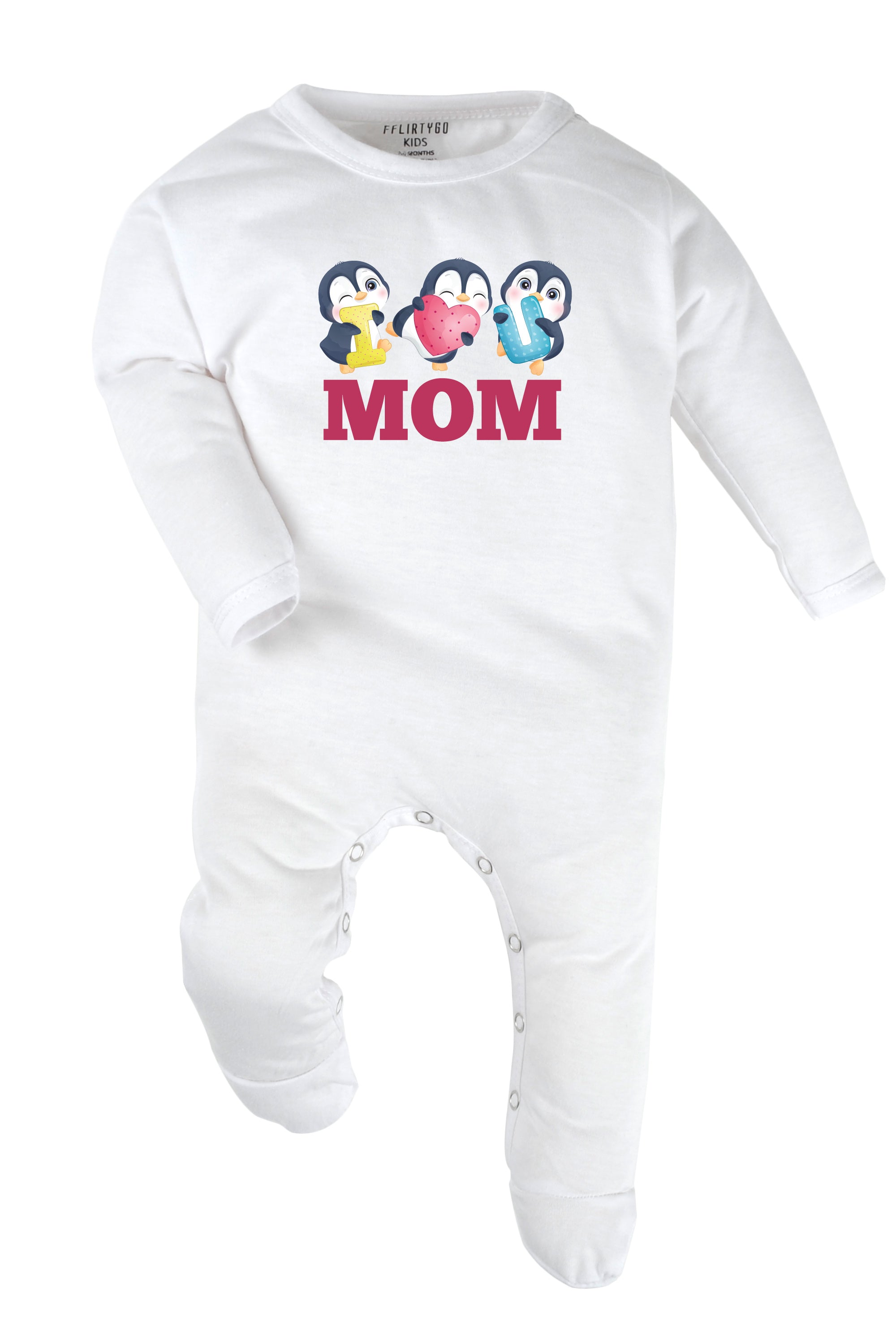 I Love You Mom Baby Romper | Onesies