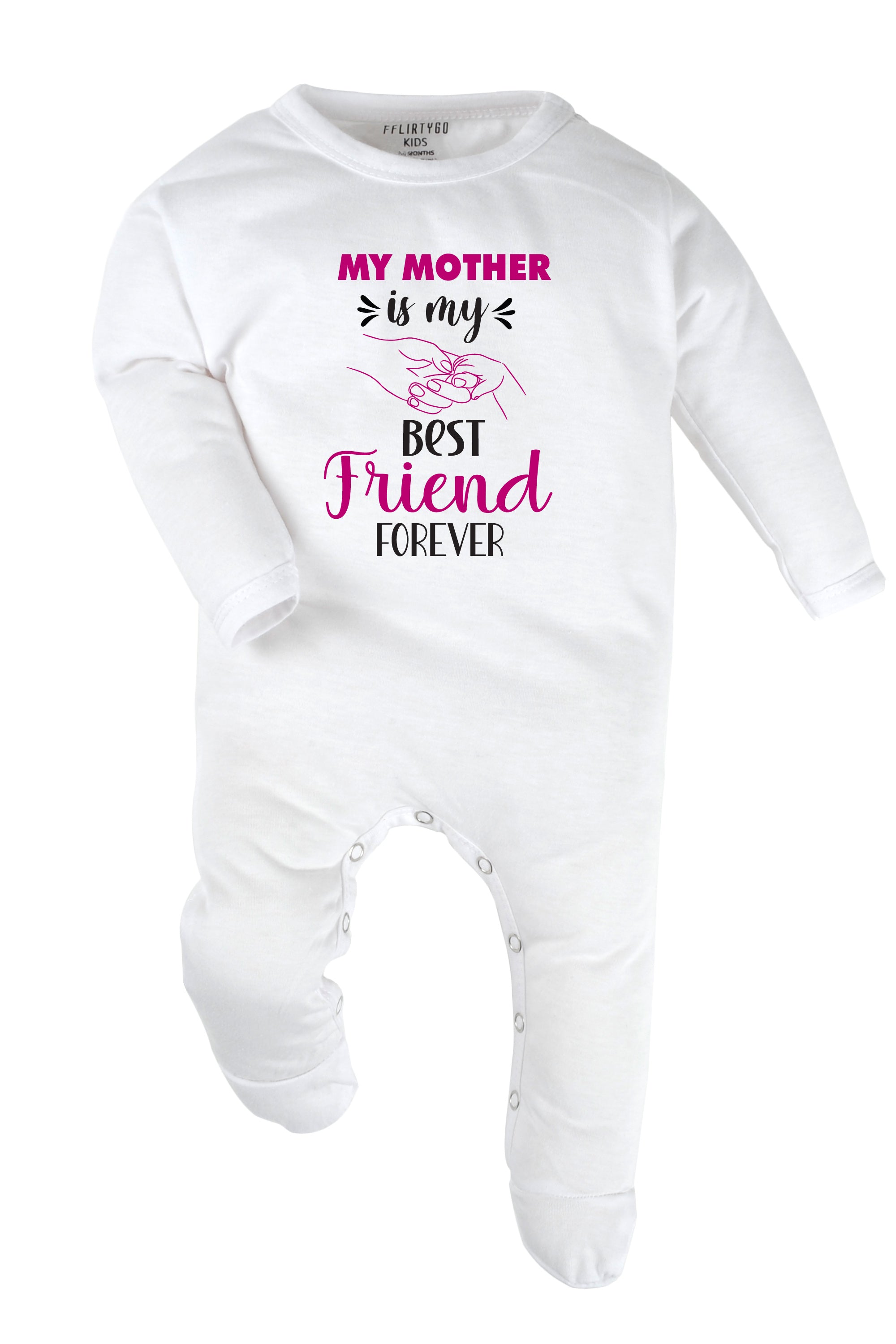 My Mother is My Best Friend Forever Baby Romper | Onesies