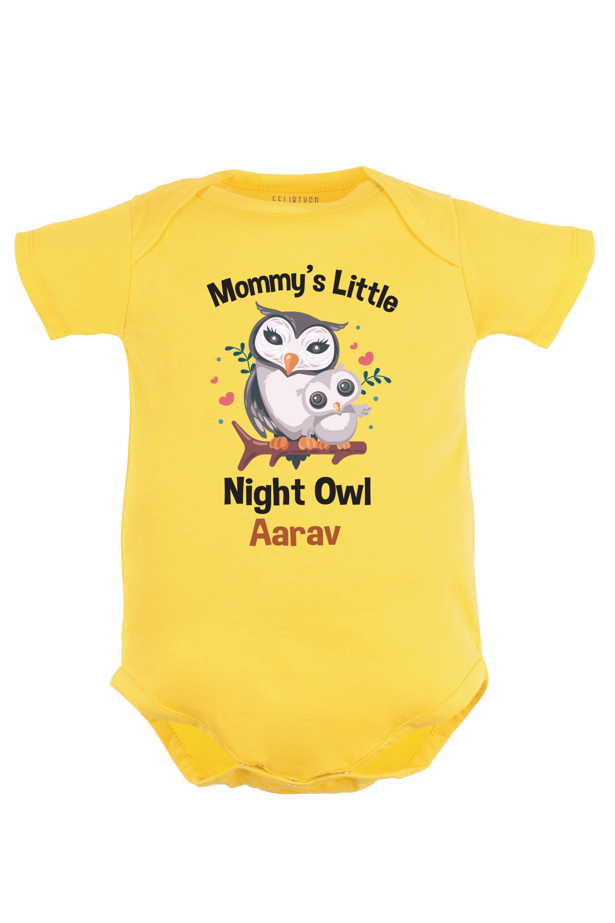 Mommy's Little Night Owl Baby Romper | Onesies w/ Custom Name