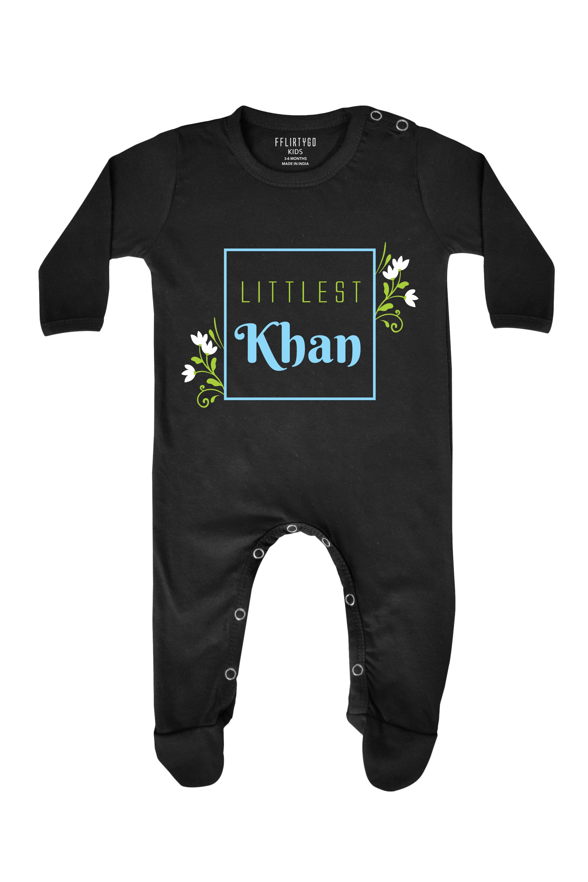 Littlest Custom Surname Baby Romper | Onesies