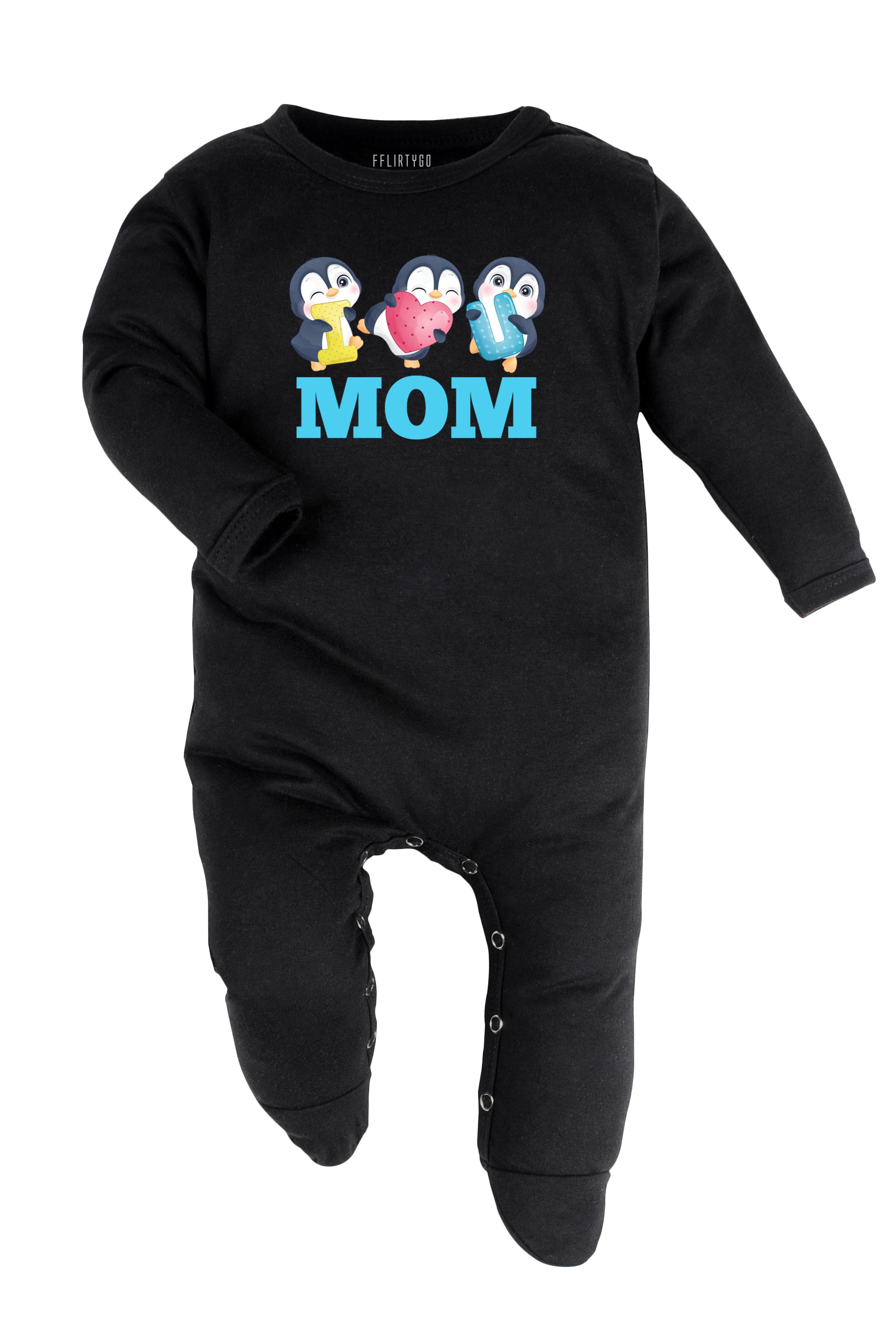 I Love You Mom Baby Romper | Onesies