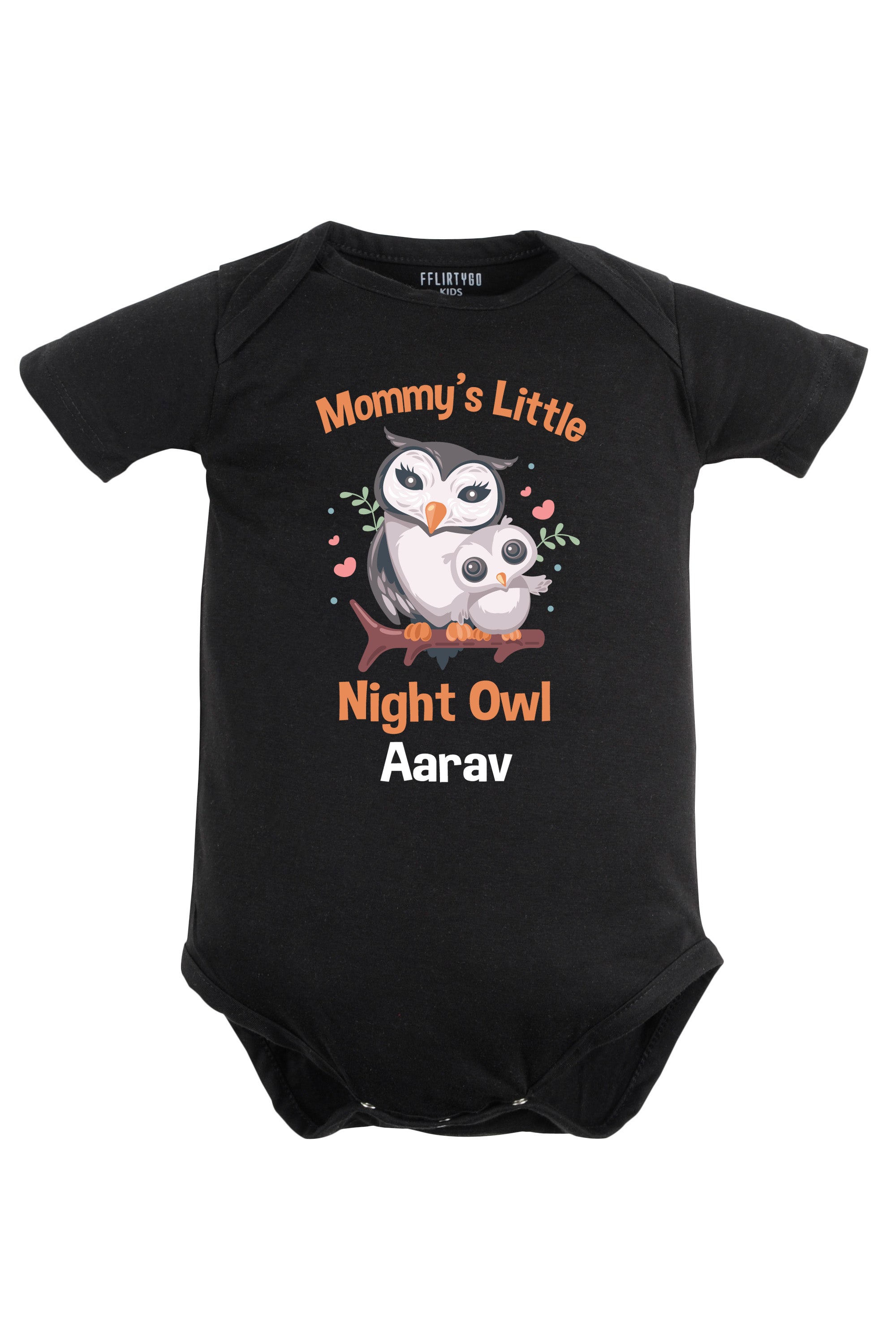 Mommy's Little Night Owl Baby Romper | Onesies w/ Custom Name