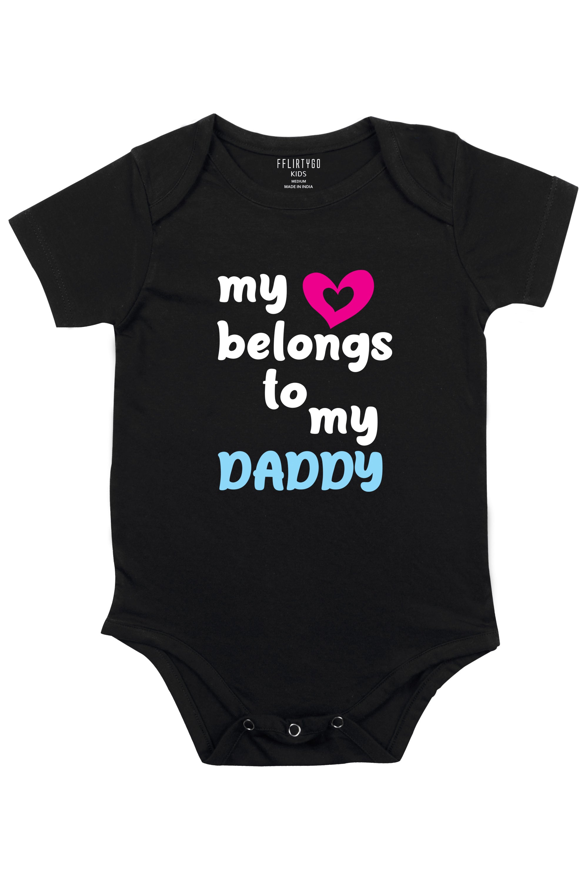 My Heart Belongs To My Daddy Baby Romper | Onesies