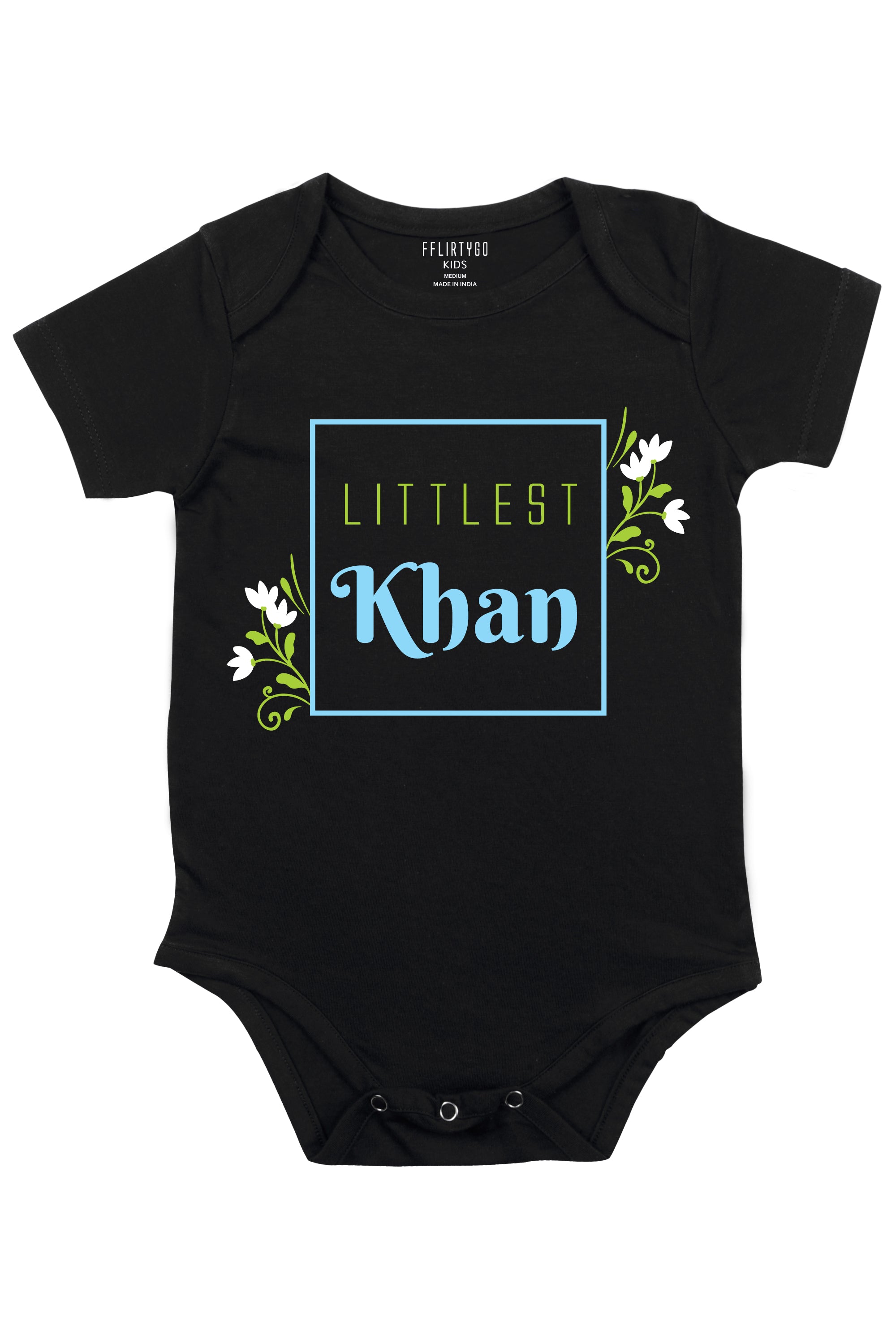 Littlest Custom Surname Baby Romper | Onesies