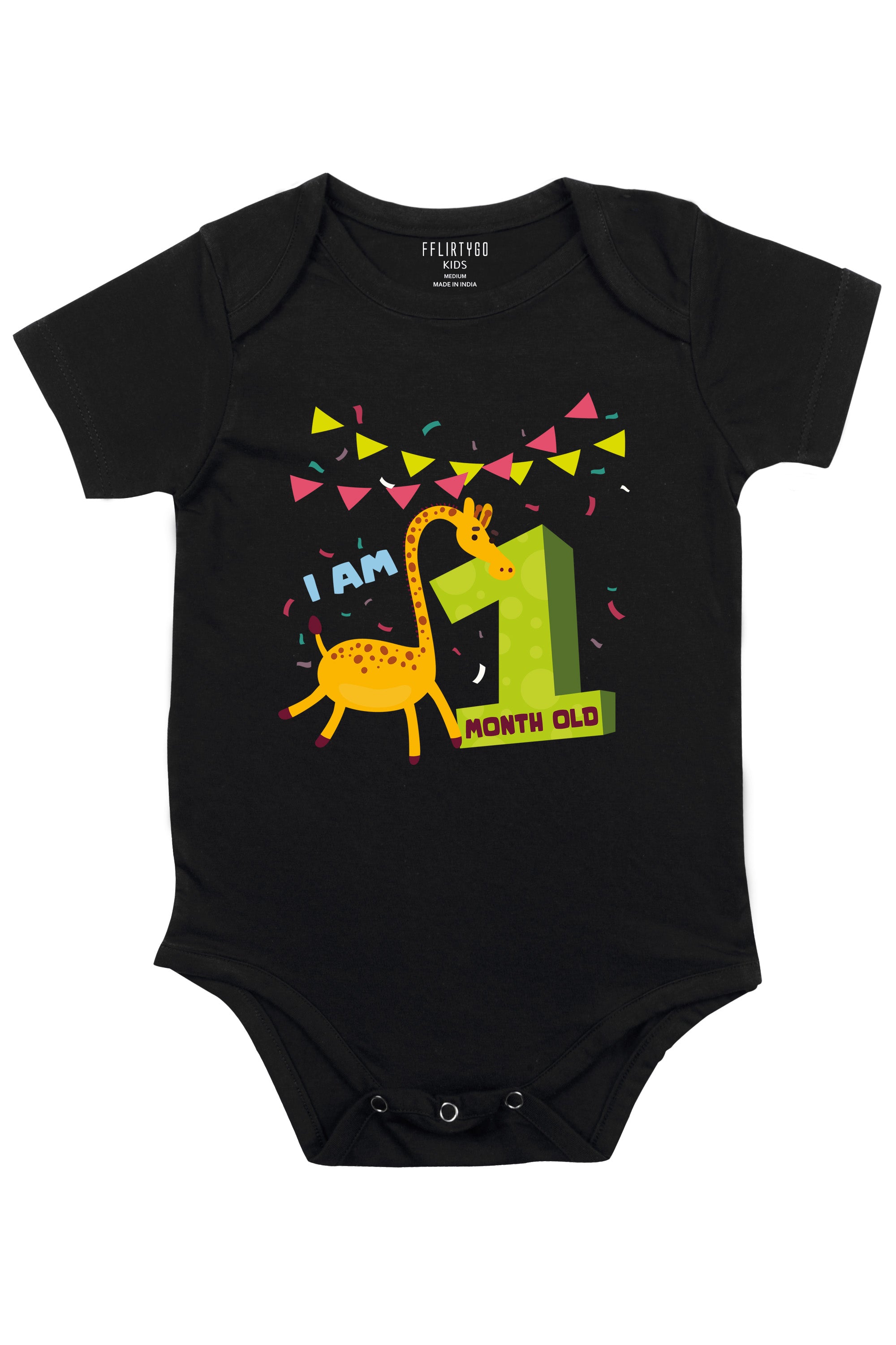 One Month Milestone Baby Romper | Onesies