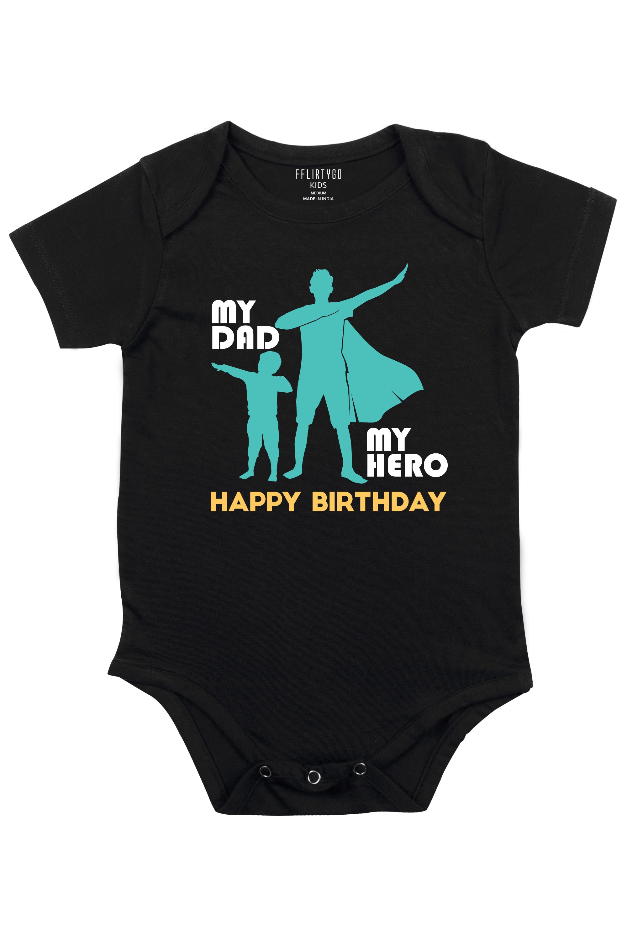 My Dad My  Hero Baby Romper | Onesies