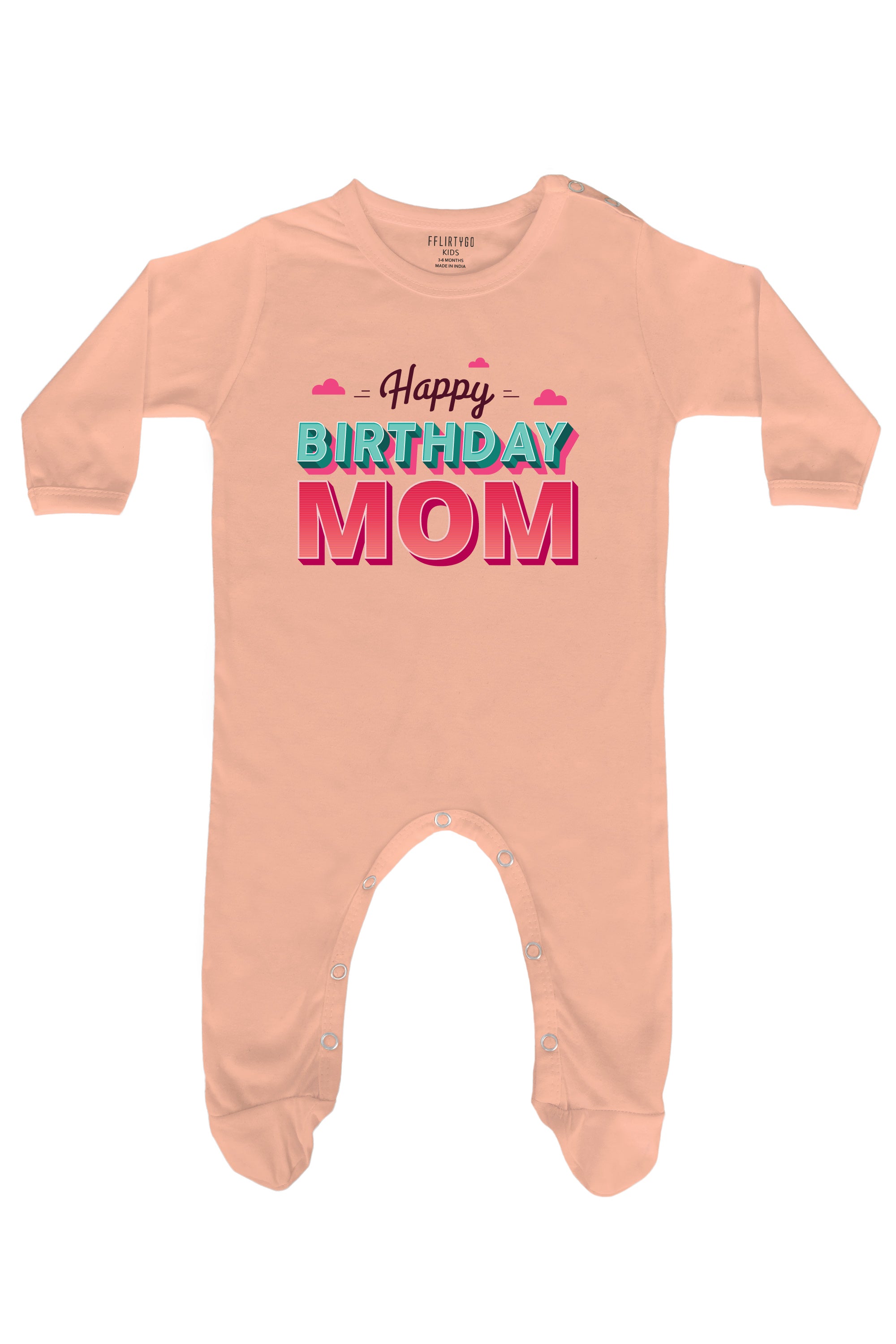 Happy Birthday Mom Baby Romper | Onesies