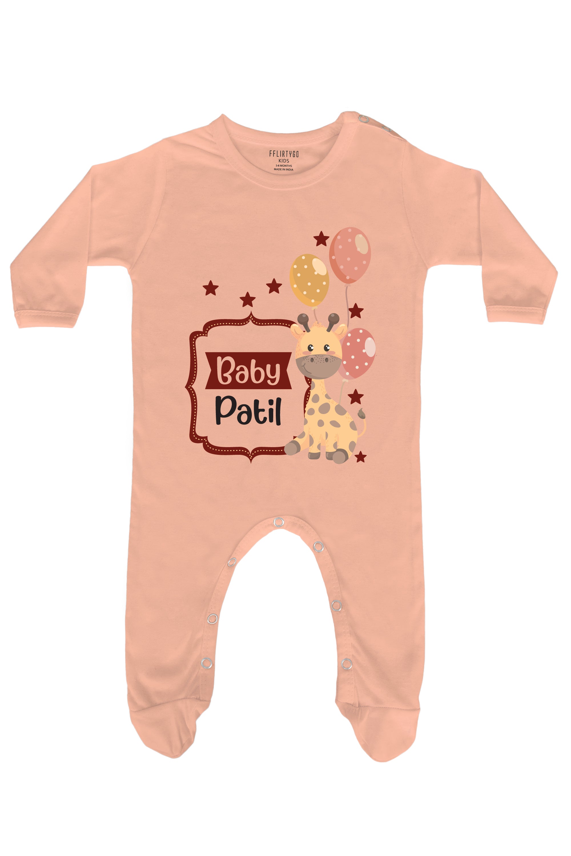 Baby Custom Surname Baby Romper | Onesies With Character