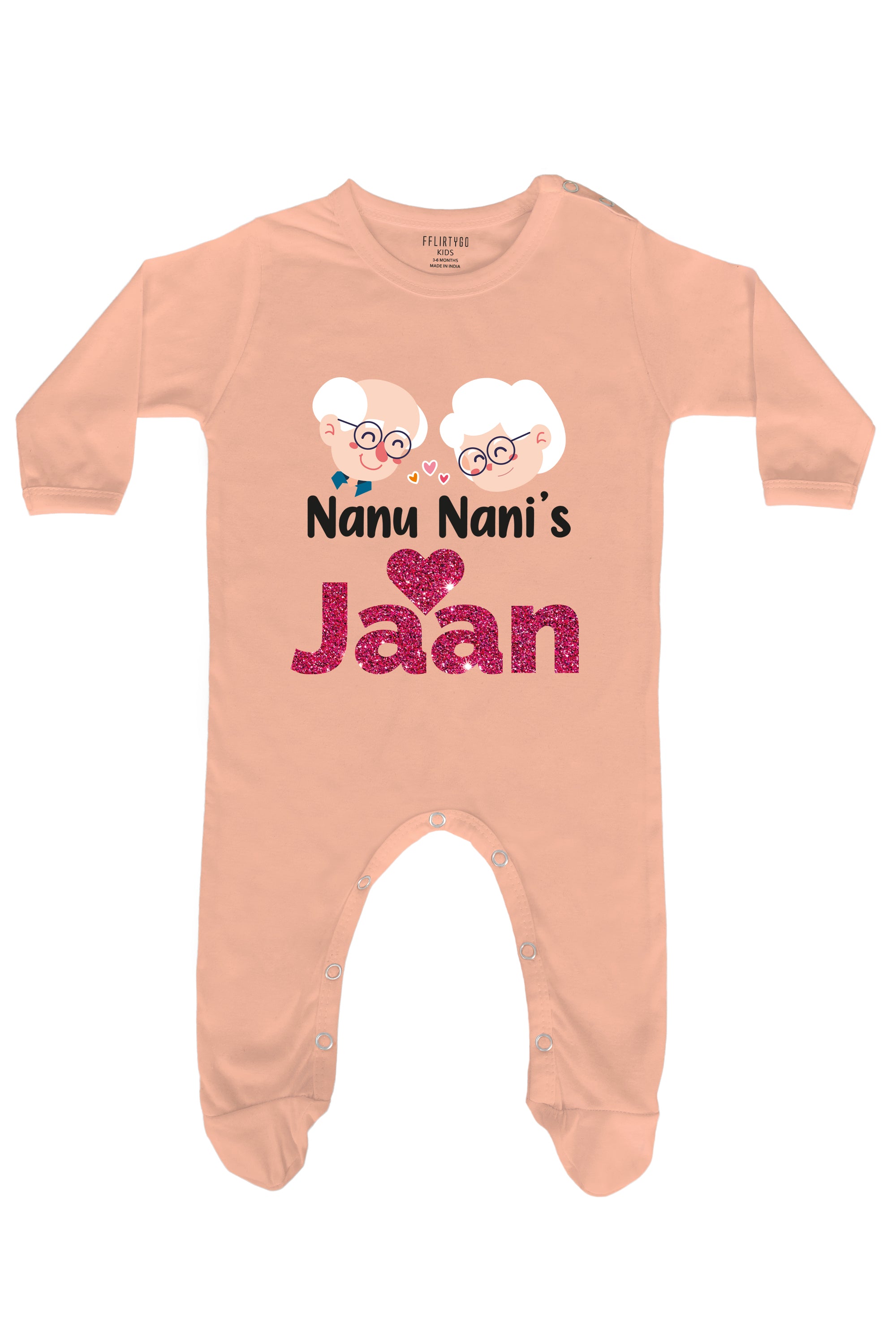 Nanu and Nani's Jaan Baby Romper | Onesies