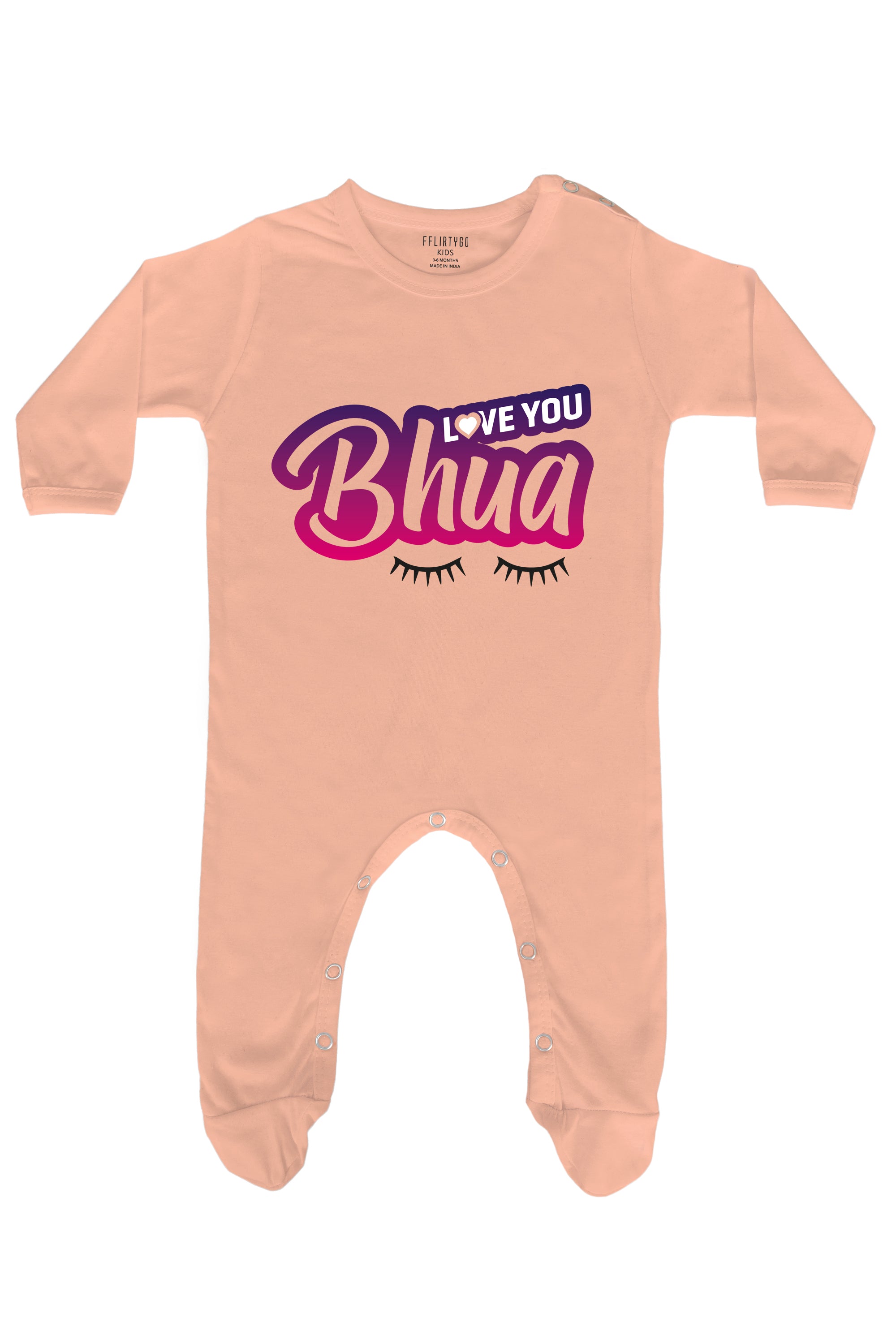 Love You Bhua Baby Romper | Onesies